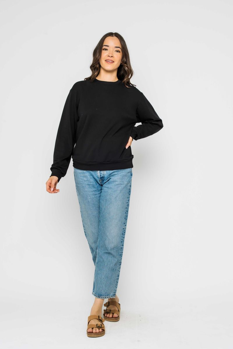 Jenna Luxe Fleece Crew