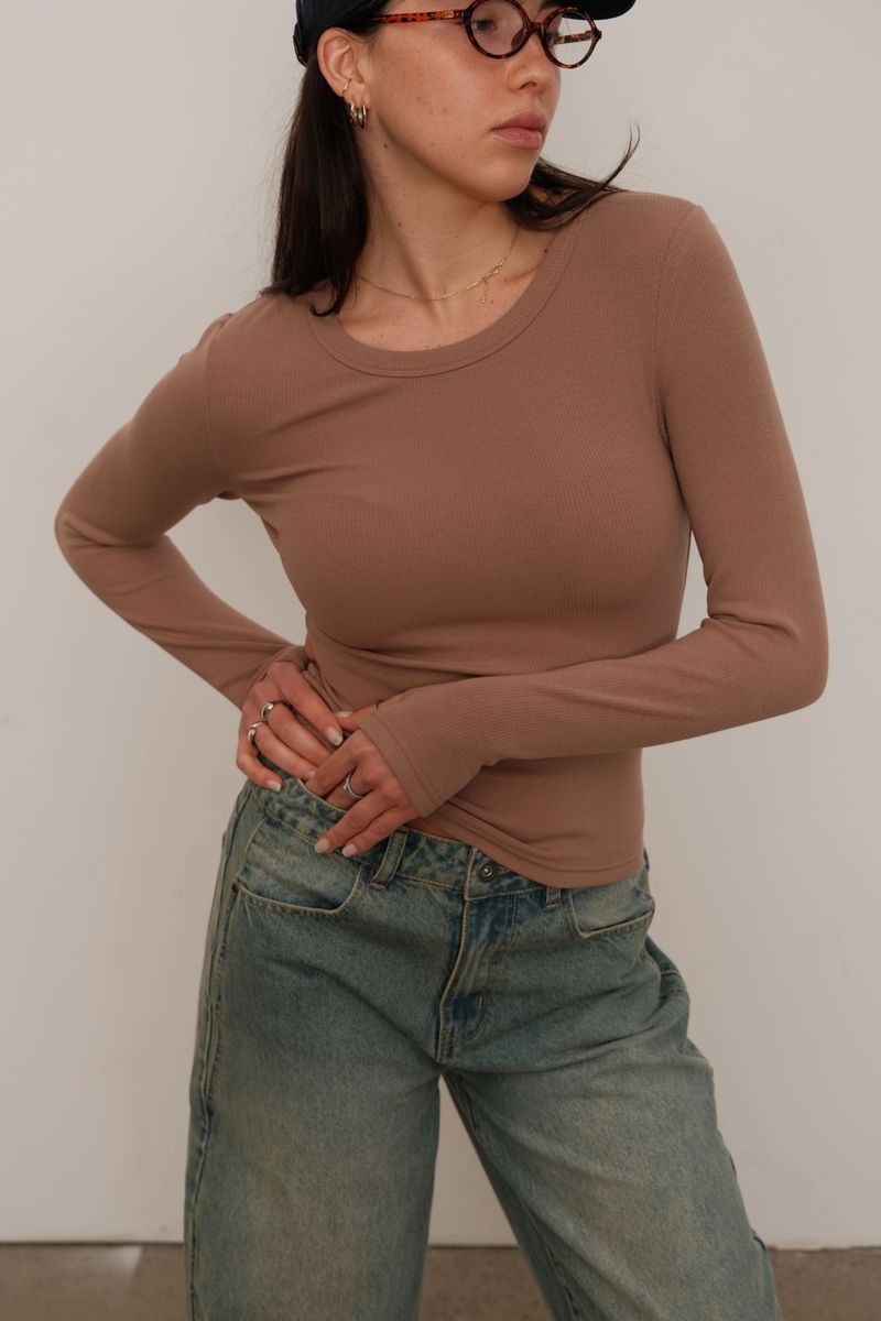 Plush Rib Long Sleeve