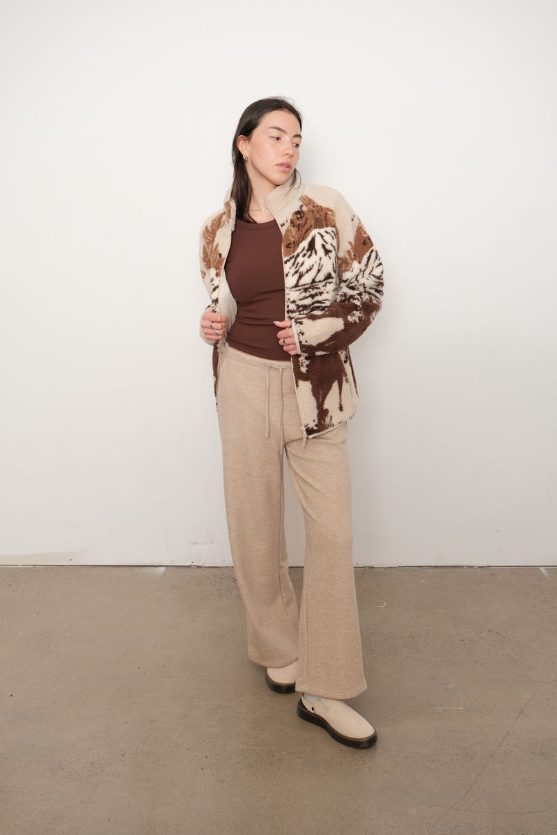 Printed Sherpa Fleece