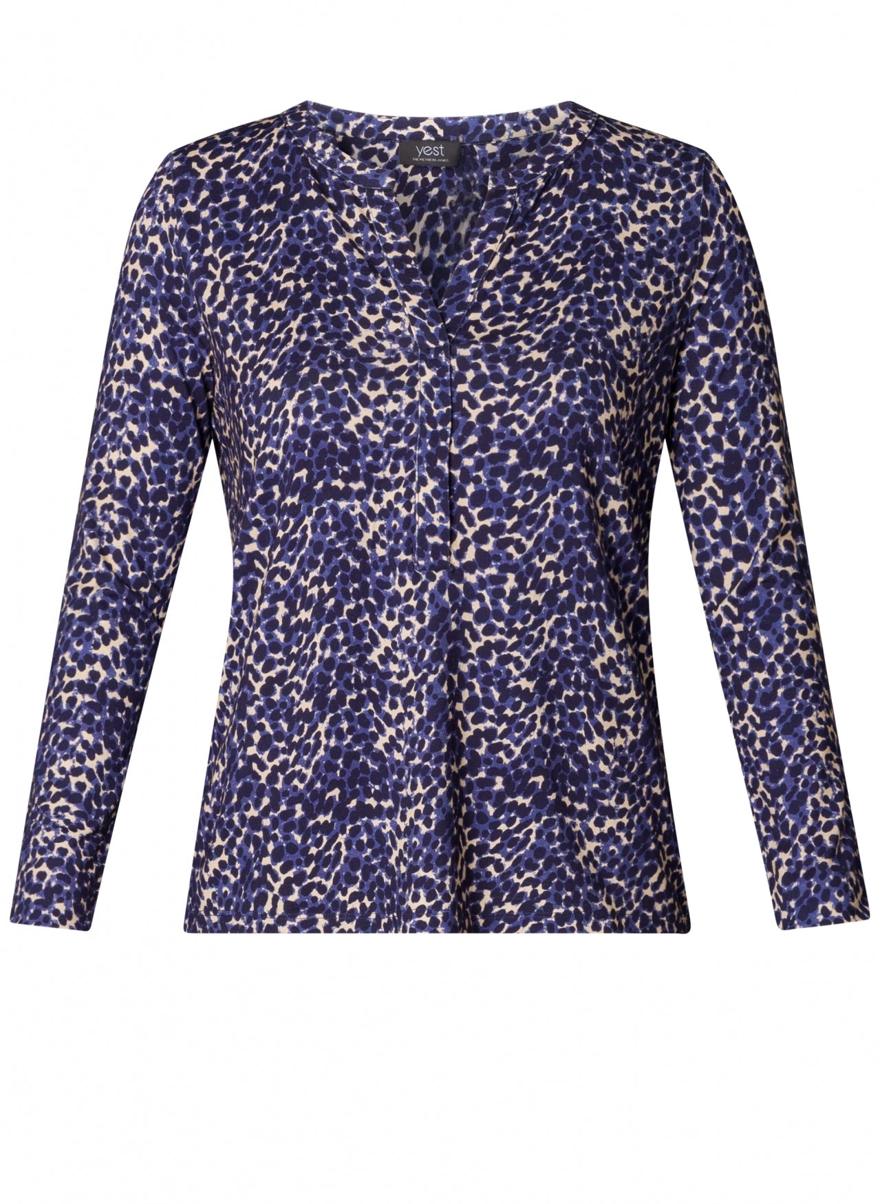 Raissa Abstract Print Blouse