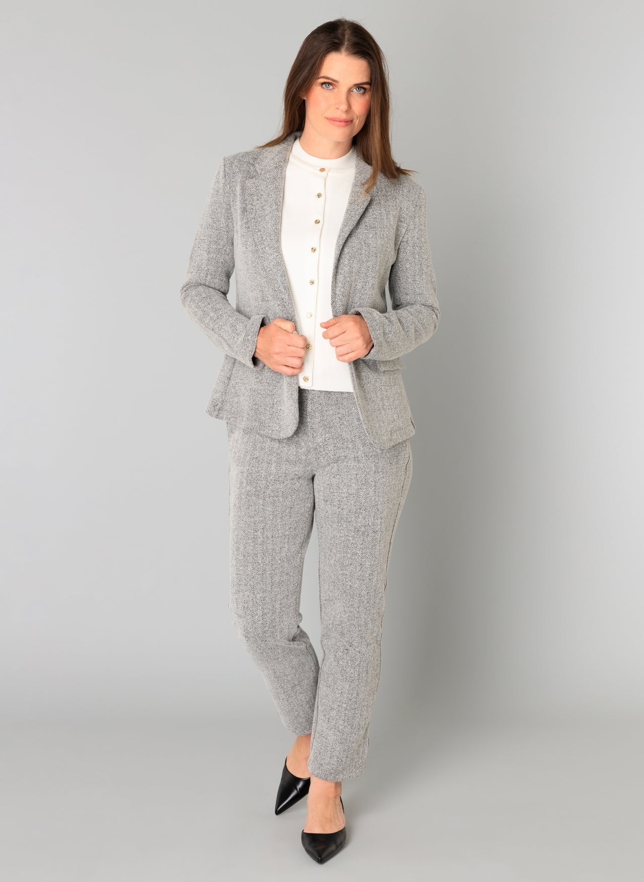 Berta Tweed Blazer