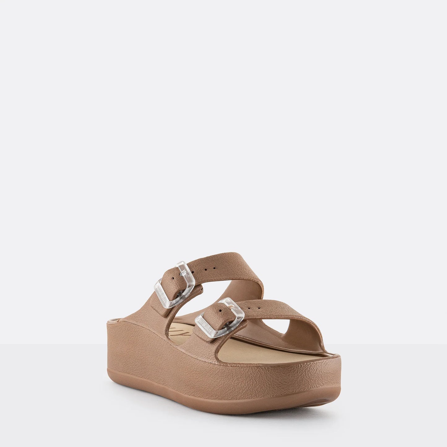 Fenix Platform Sandals with Buckles
