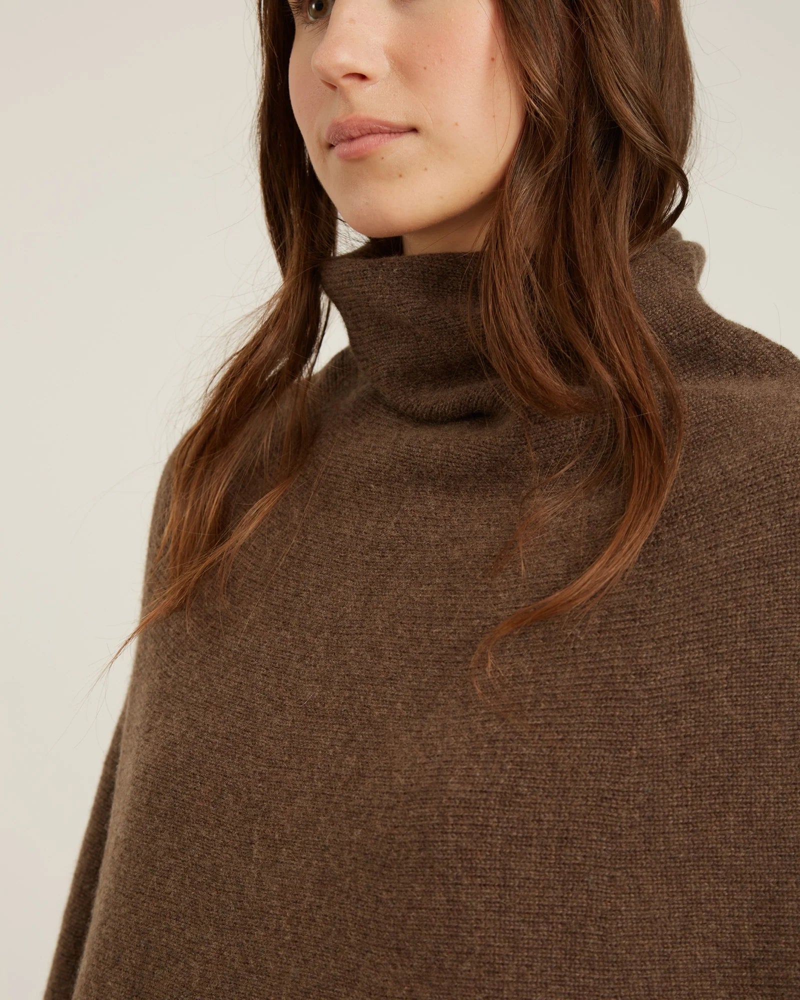 Carla Wool & Cashmere Poncho