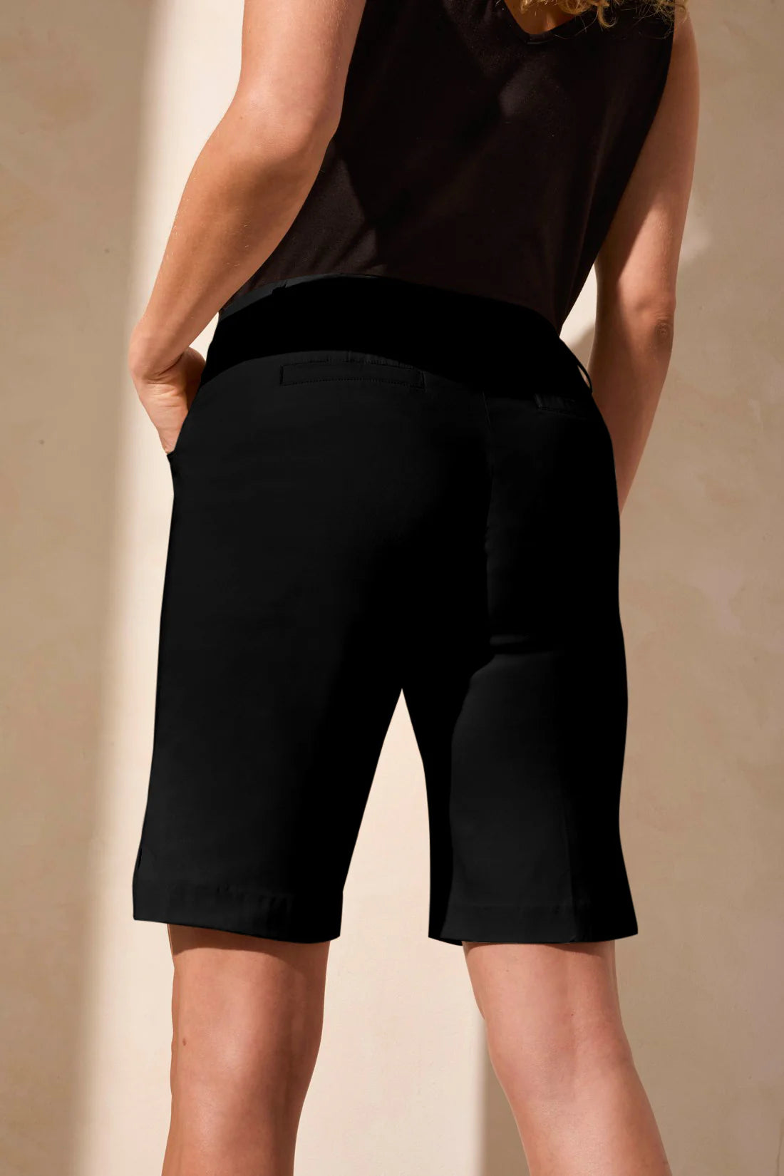 Flatten It® Pull-On Slit-Accent Short