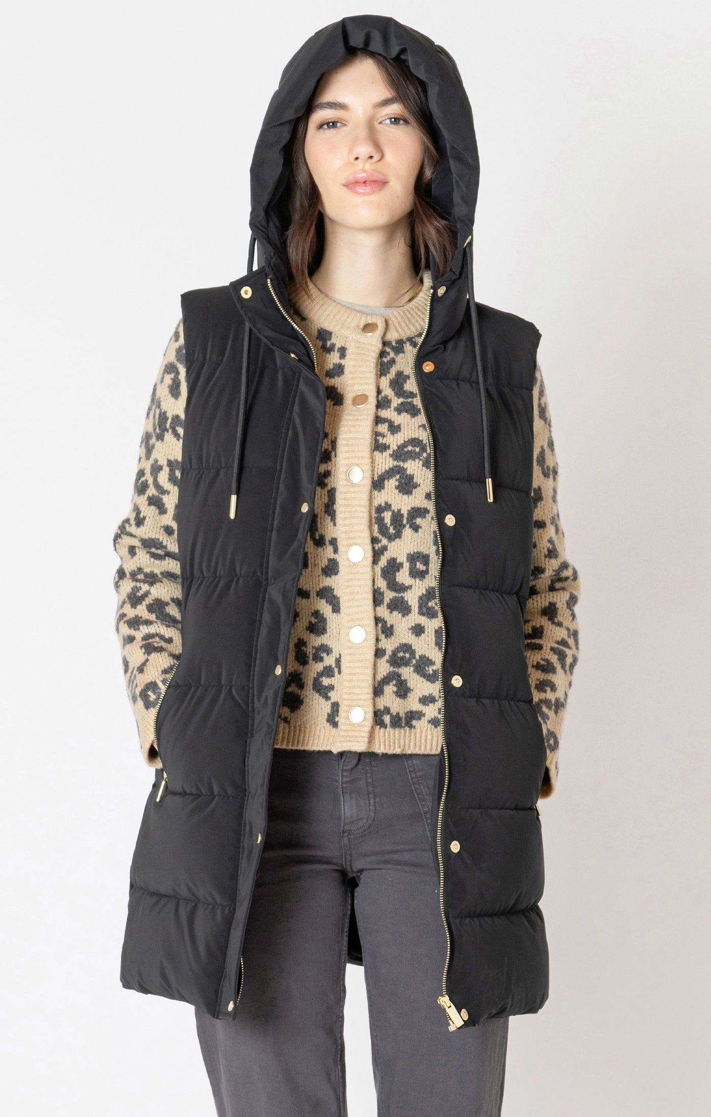 Hooded Puffer Vest