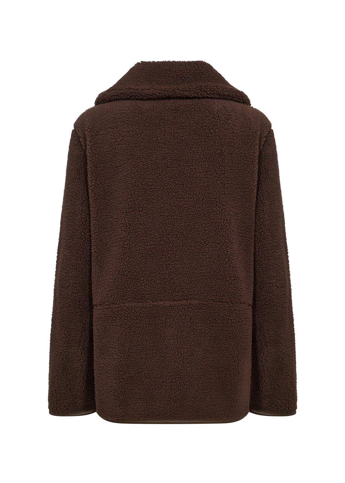 Onyx Zip Up Teddy Jacket