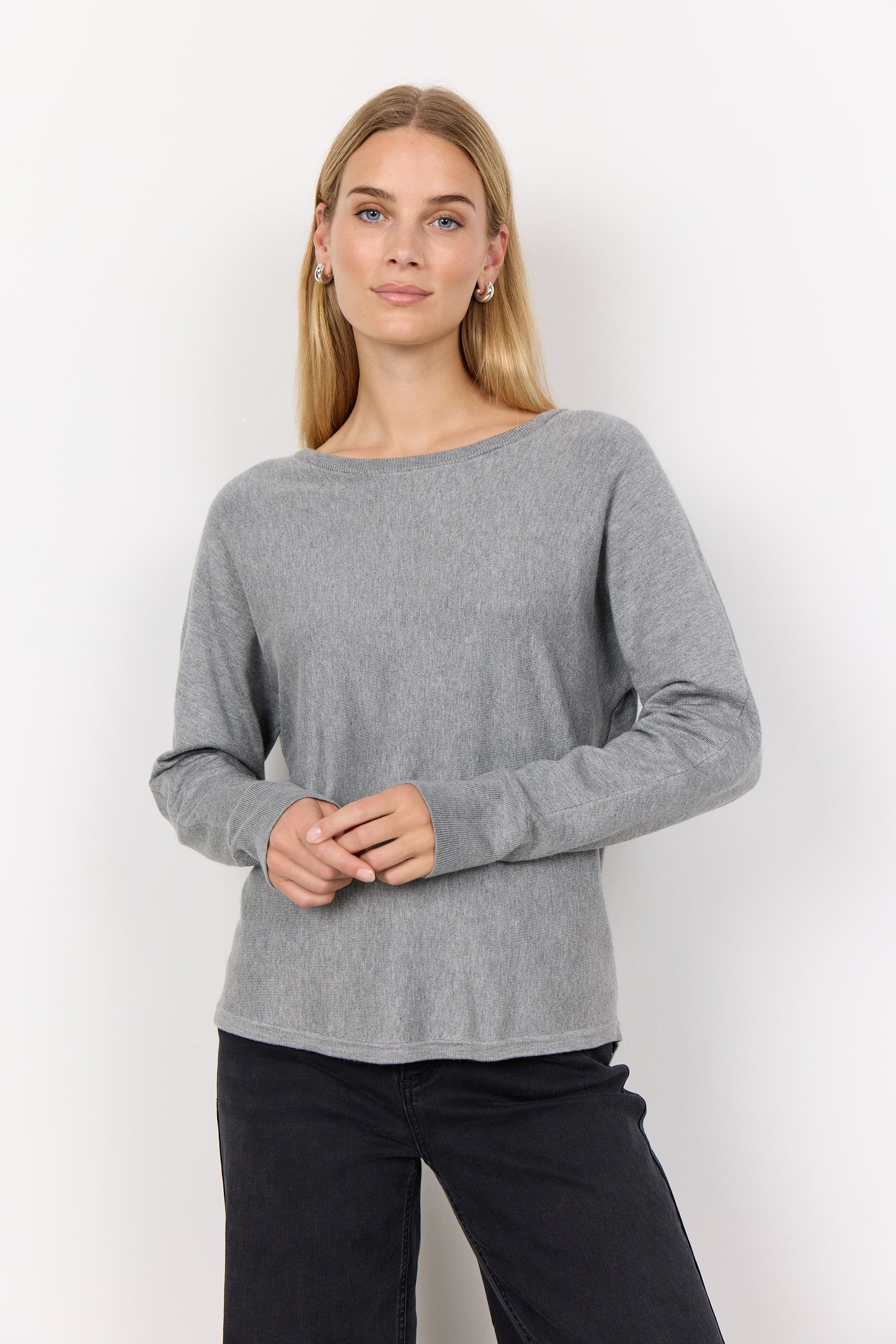 Dollie Back Button Detail Sweater