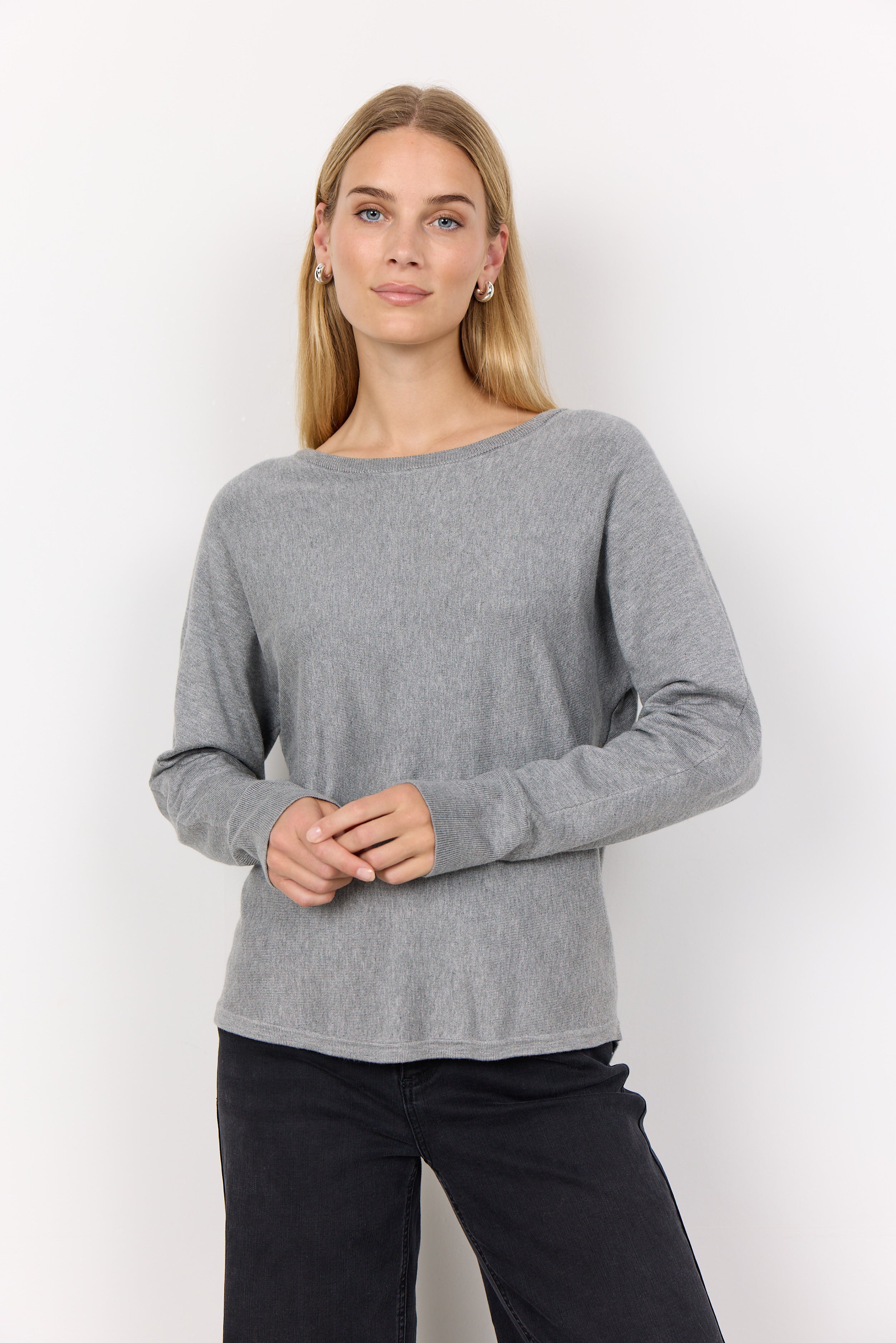 Dollie Back Button Detail Sweater