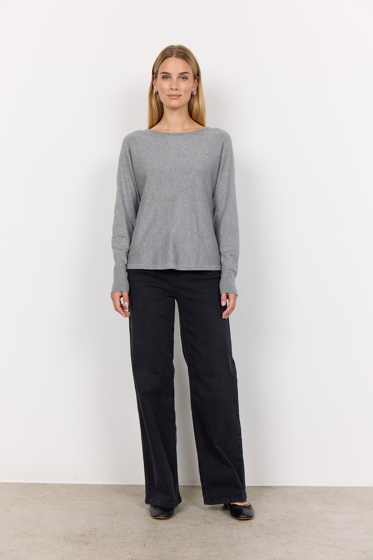 Dollie Back Button Detail Sweater