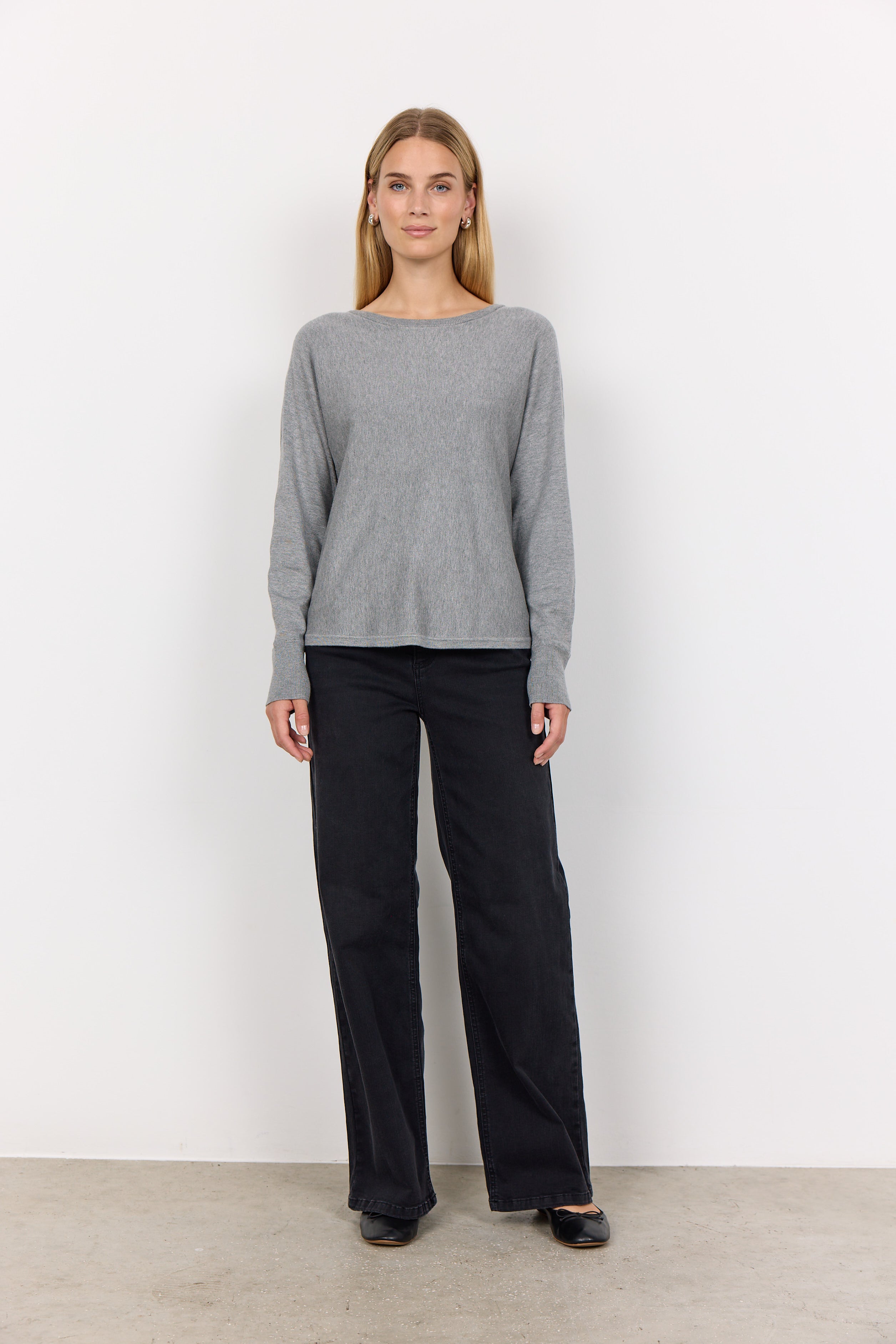 Dollie Back Button Detail Sweater