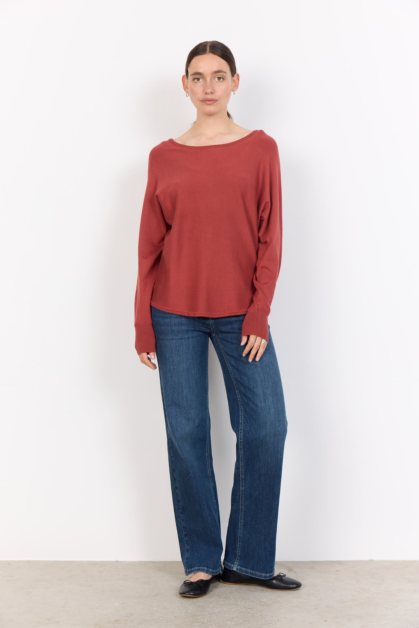 Dollie Back Button Detail Sweater