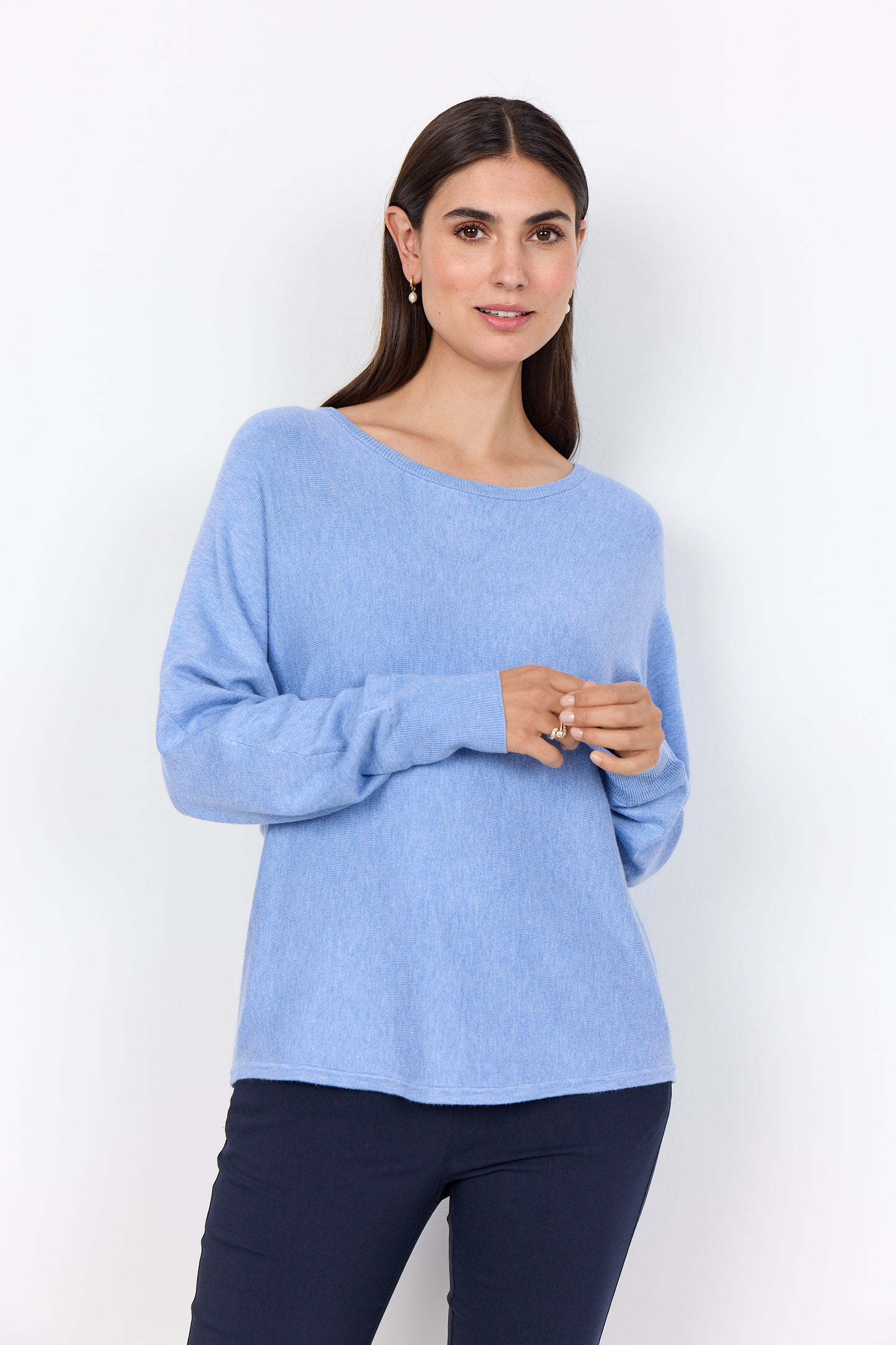Dollie Back Button Detail Sweater