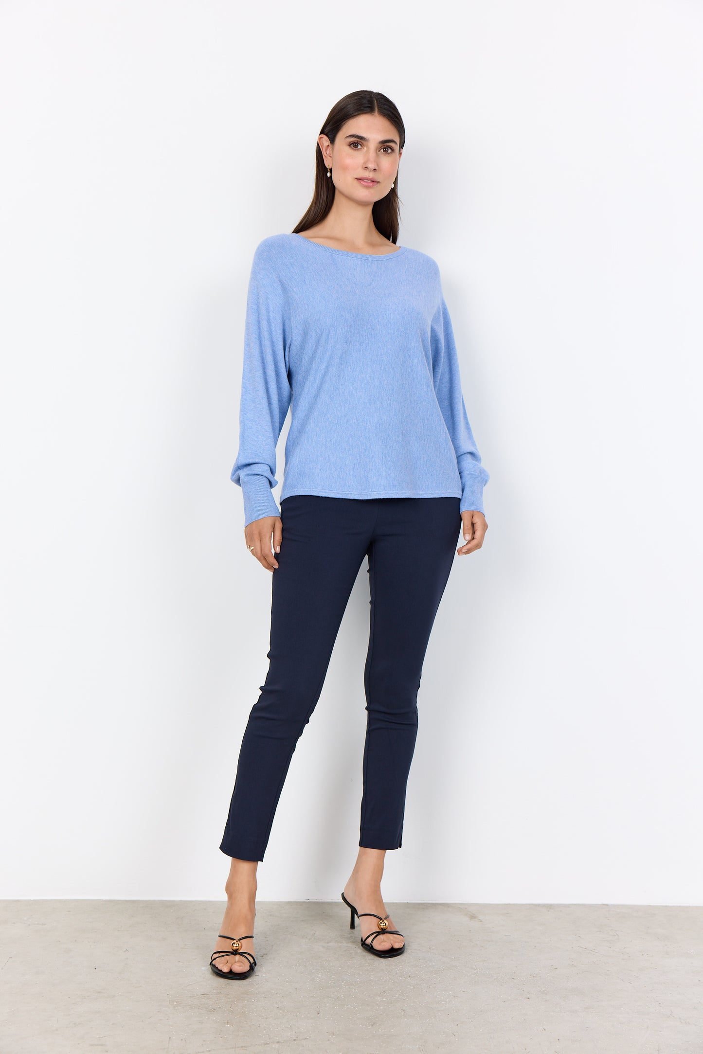 Dollie Back Button Detail Sweater