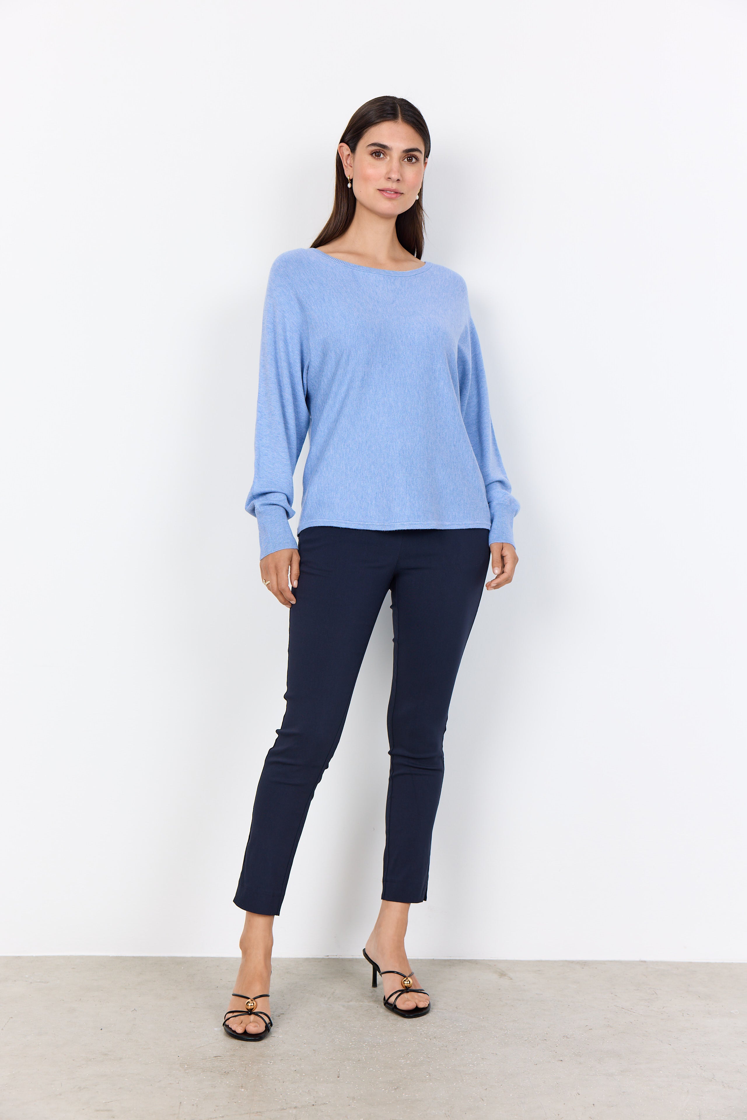 Dollie Back Button Detail Sweater