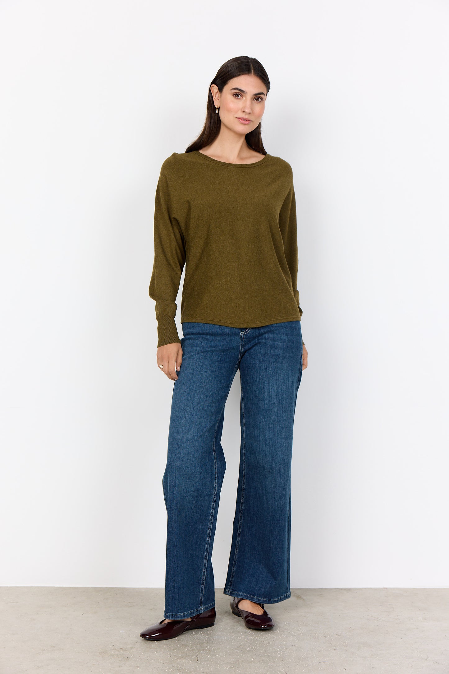 Dollie Back Button Detail Sweater