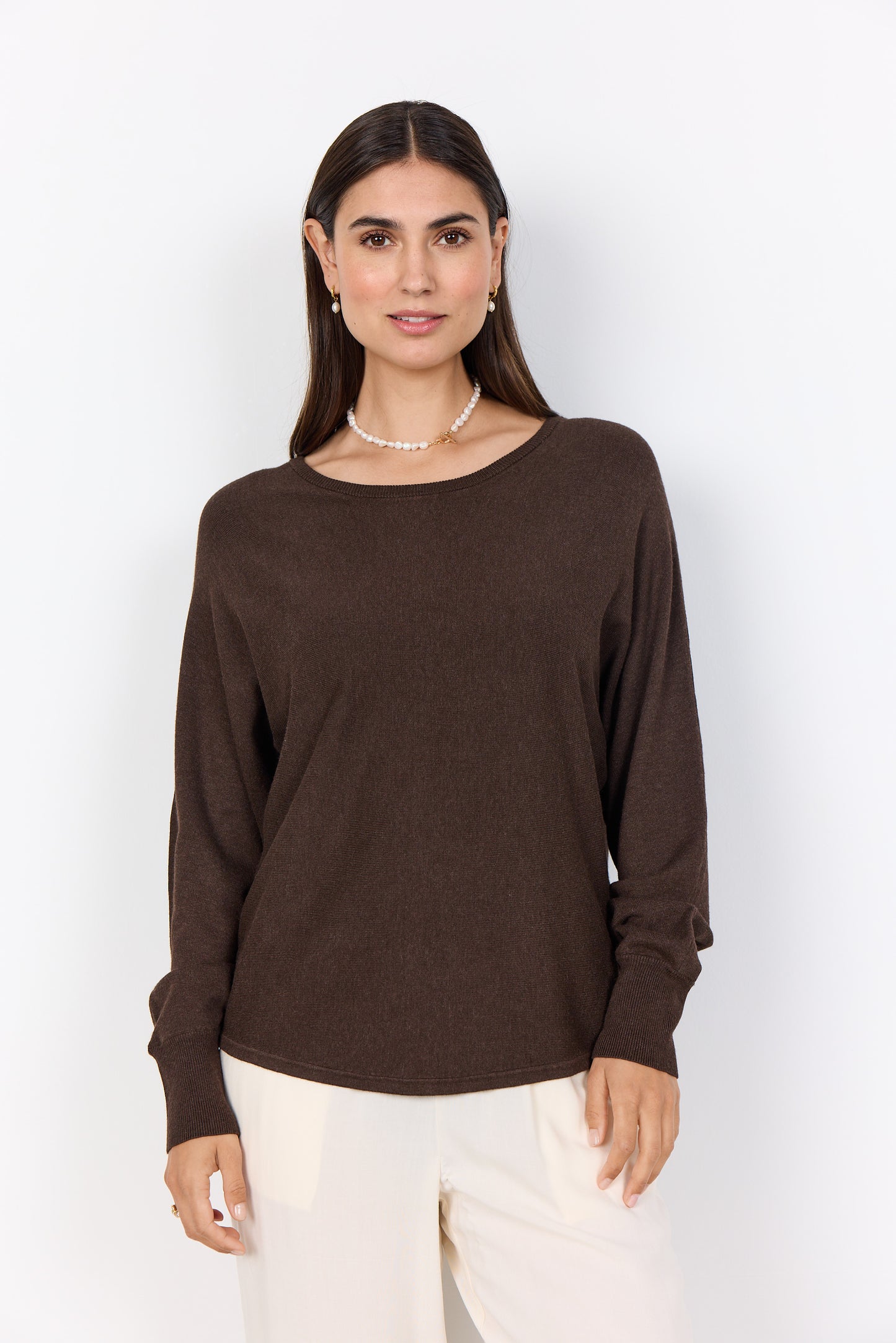 Dollie Back Button Detail Sweater