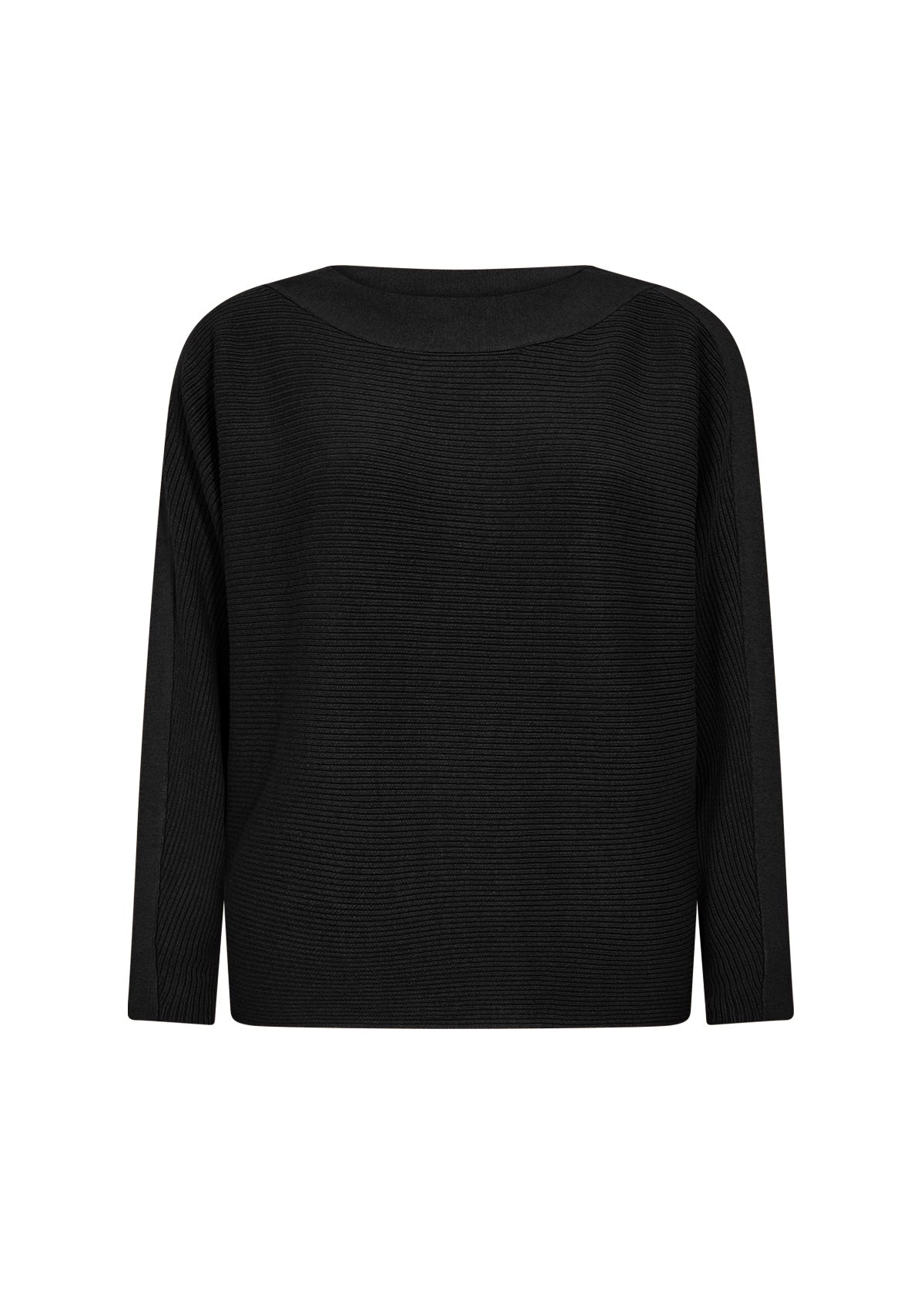 Dollie Ribbed Round Neck Pullover