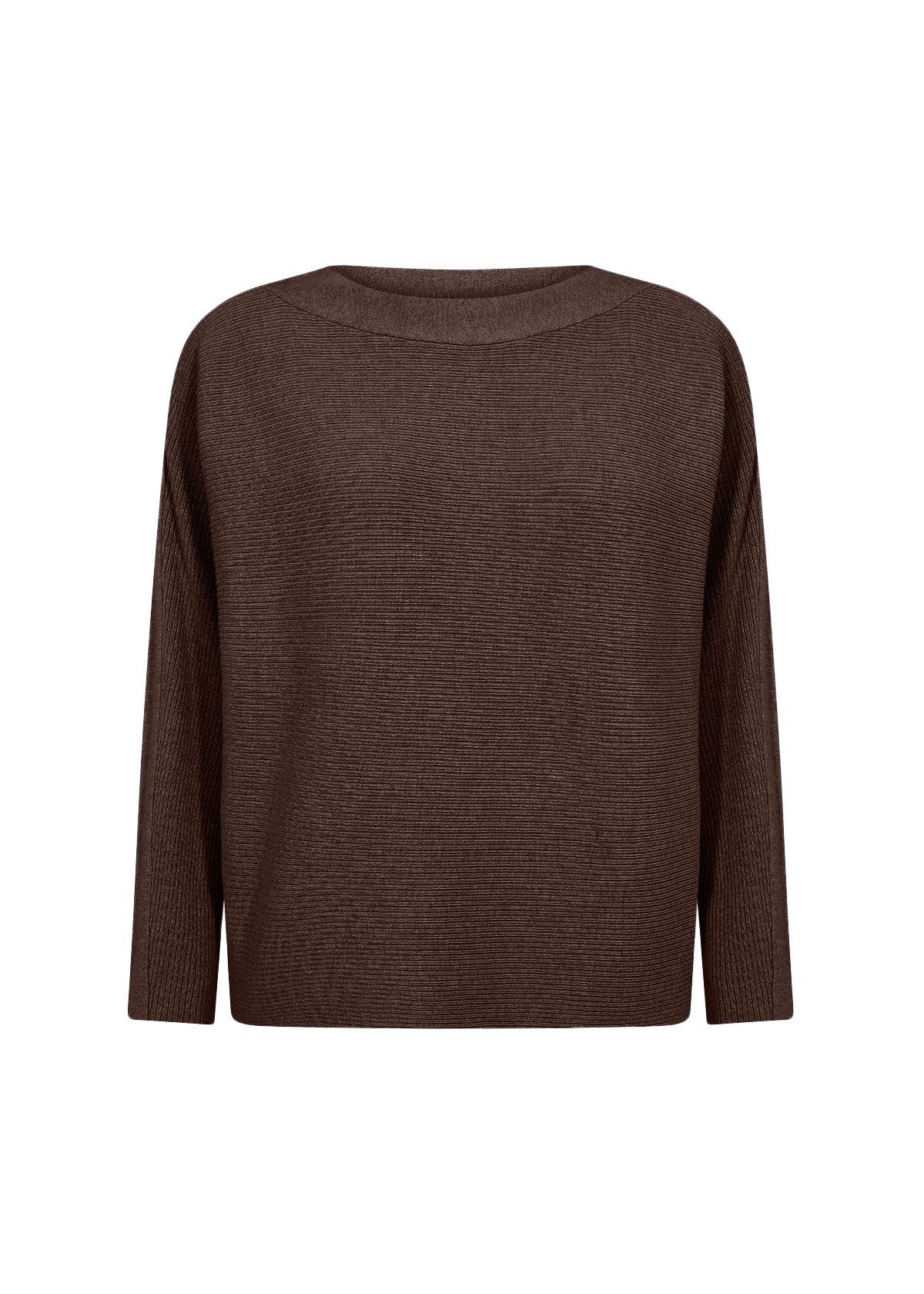 Dollie Ribbed Round Neck Pullover