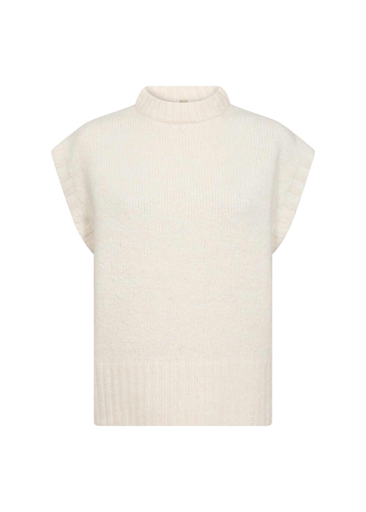 Gunna Ribbed Hem Sweater Vest