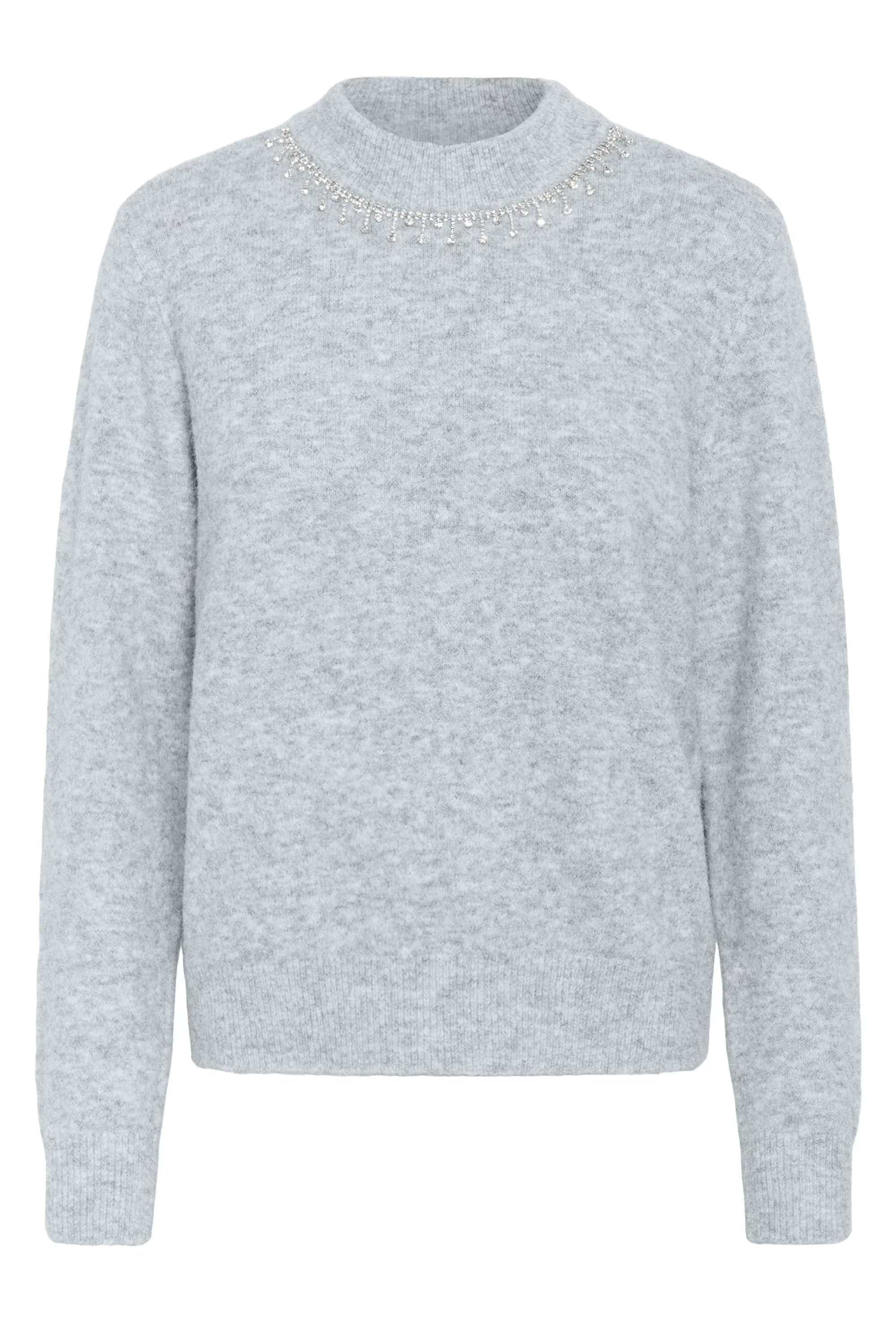 Roxy Gemstone Collar Pullover