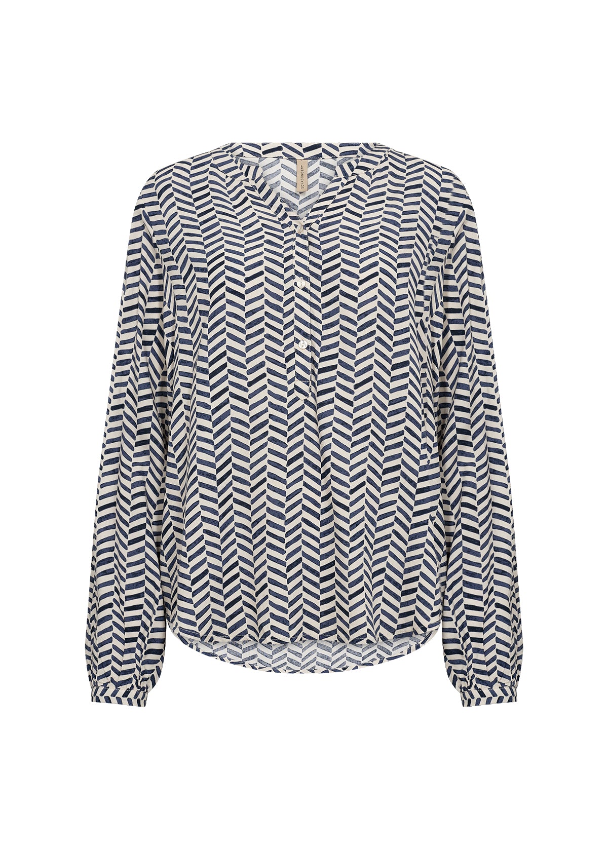 Selia Geometric Print Blouse