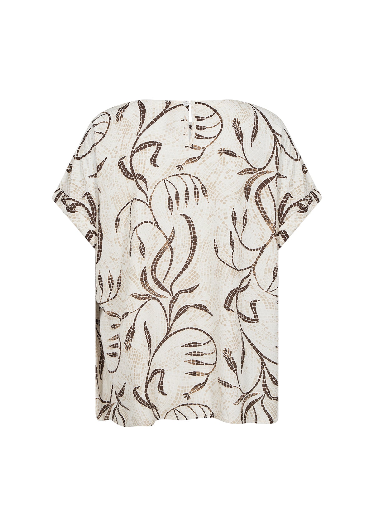 Sabira Mosaic Print Blouse