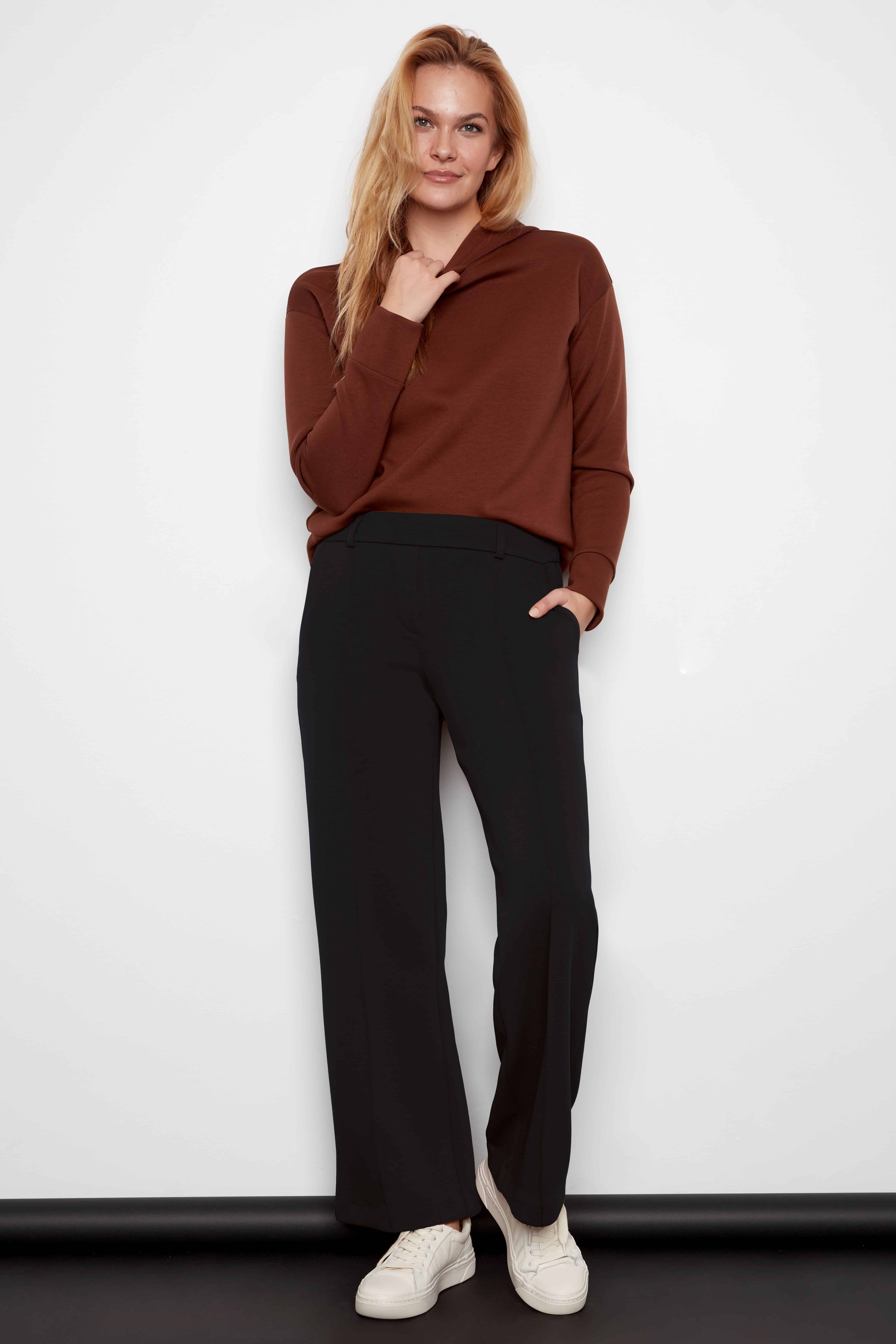 Alice Solid Malibu Wide-Leg Pant