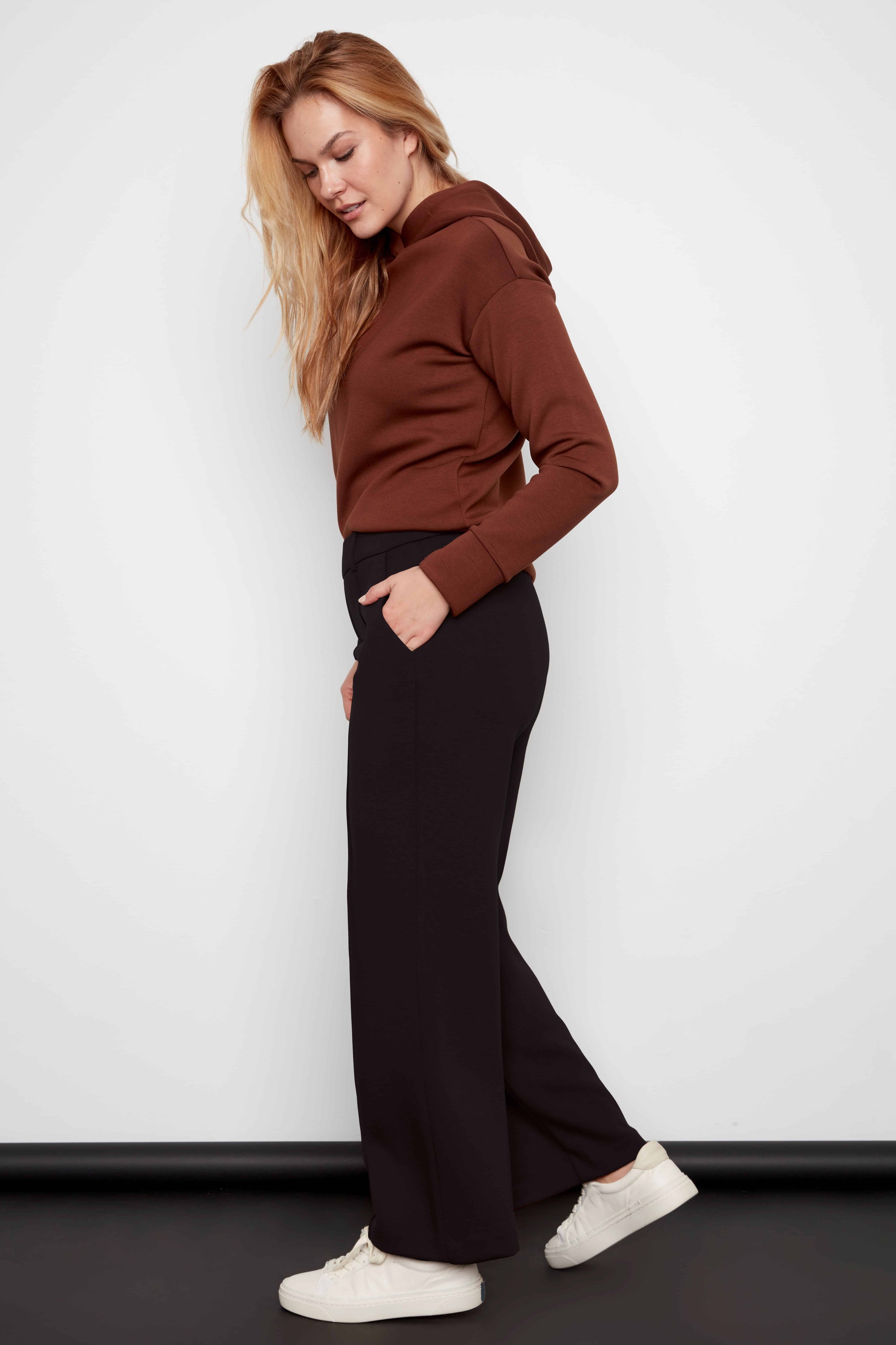 Alice Solid Malibu Wide-Leg Pant