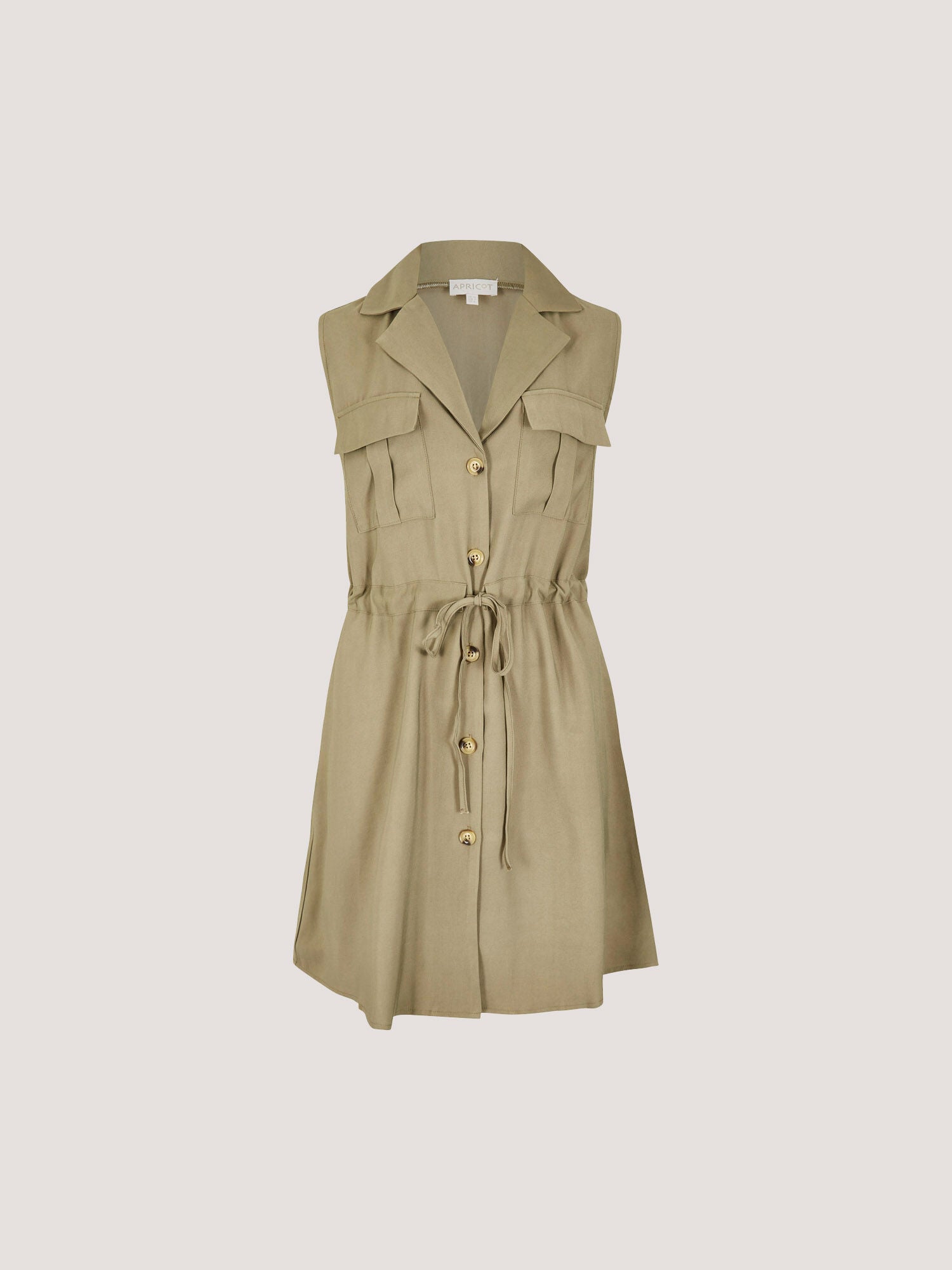 Utility Shirt Mini Dress