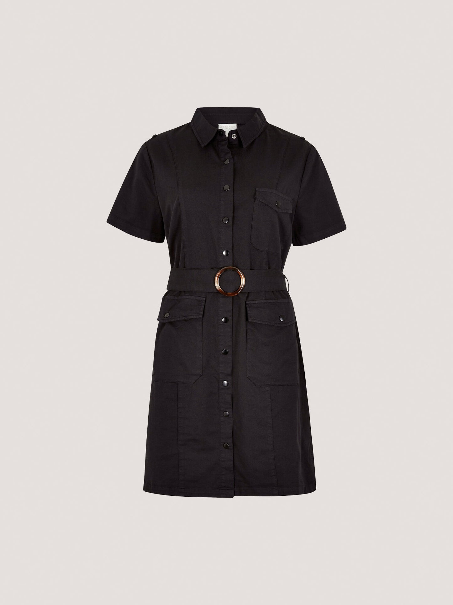 Utility Cargo Belted Mini Dress