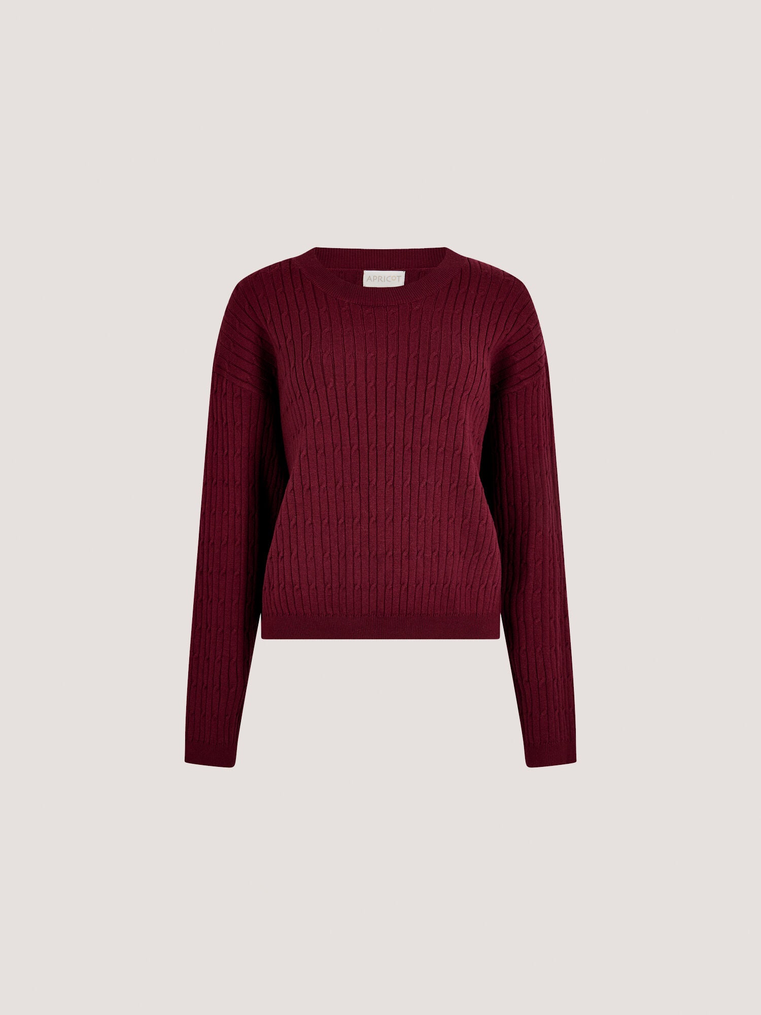 Fine Gauge Cable Batwing Jumper