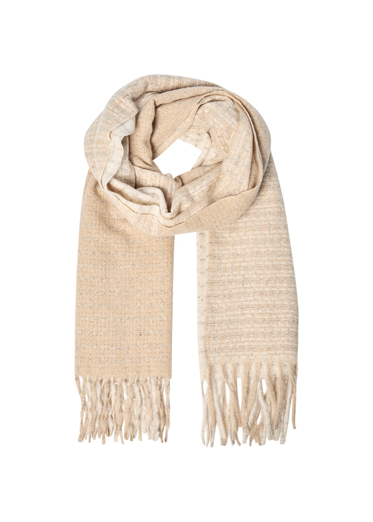 Vilhelma Textured Tassel Scarf