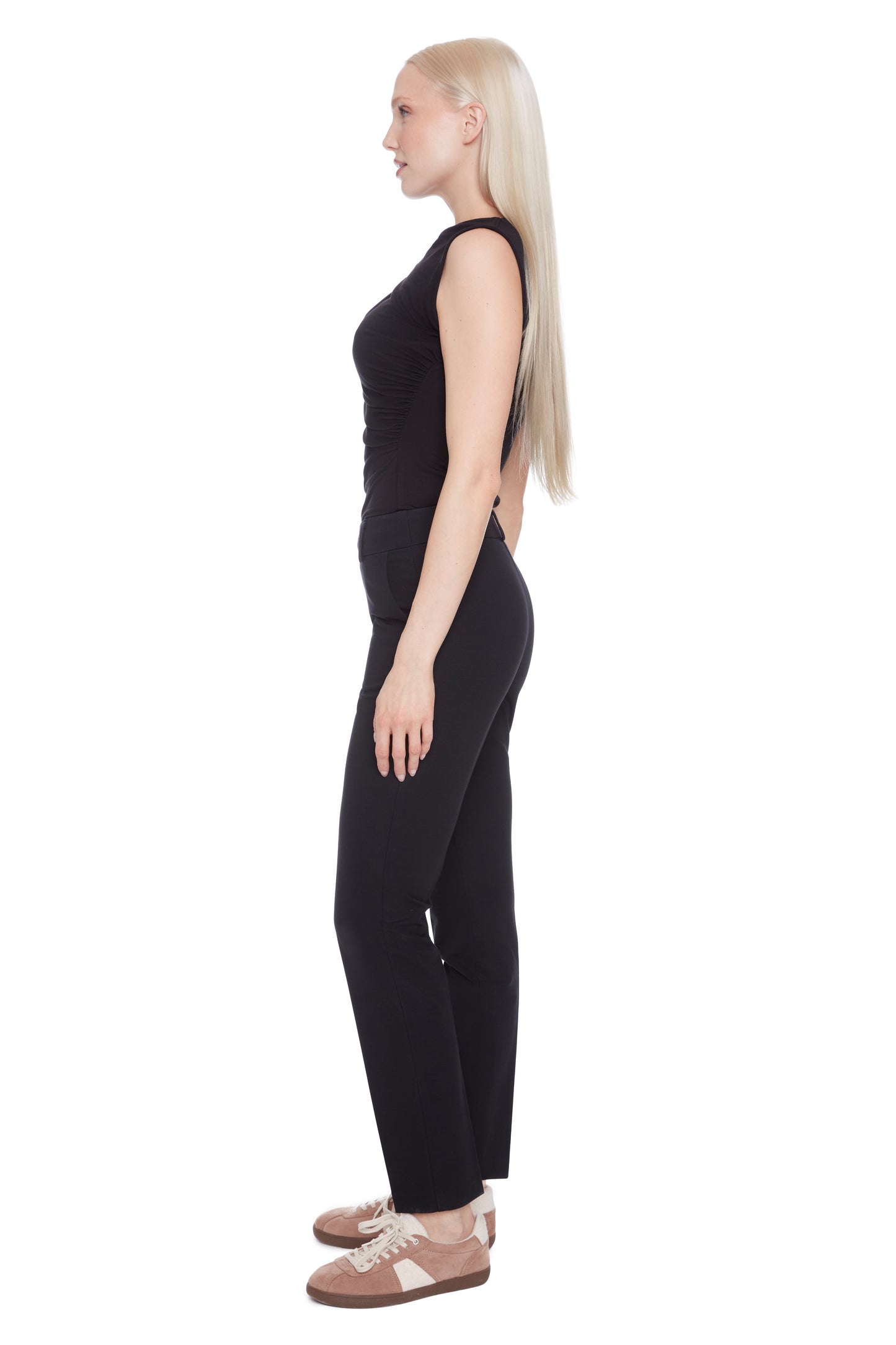 Chloe Compression Straight Leg Full Length Pant