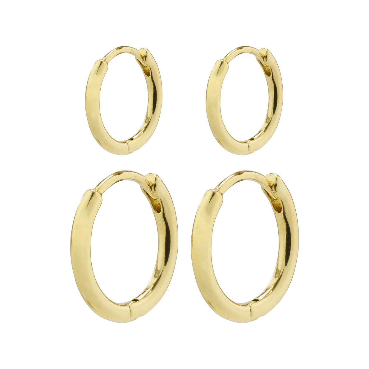 Ariella Recycled Hoop Earrings Set