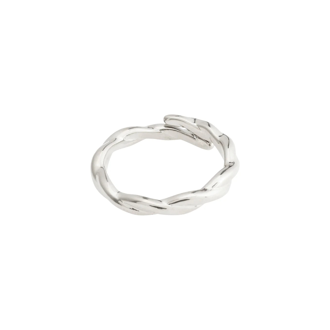 Lulu Recycled Twirl Stack Ring