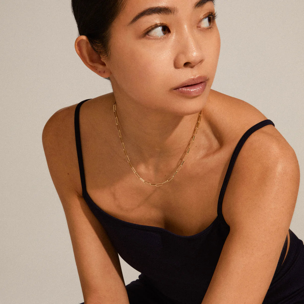 Ronja Paperclip Chain Necklace
