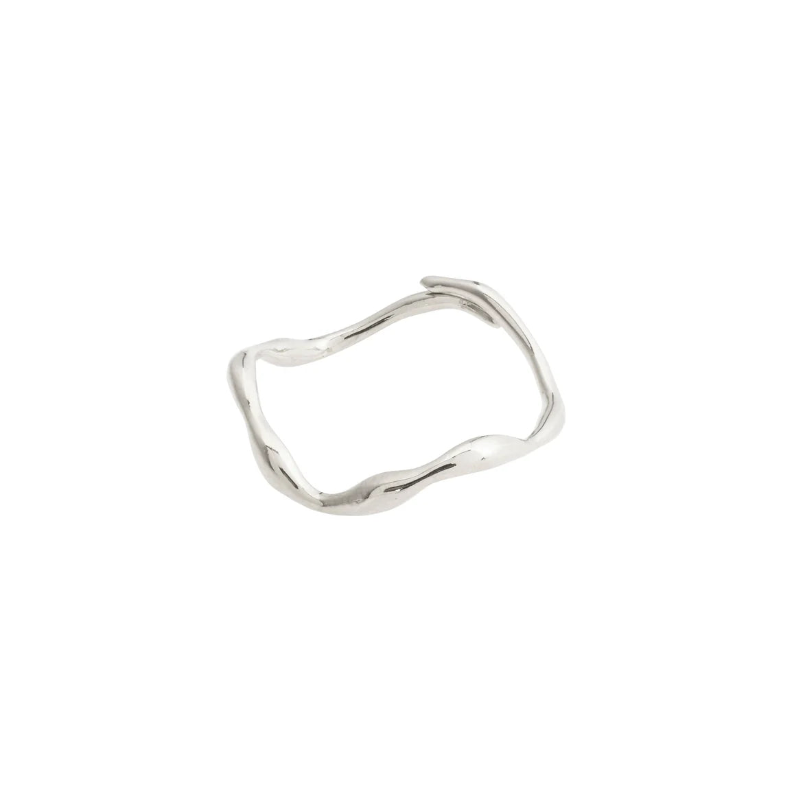 Lulu Recycled Organic Shaped Stack Ring