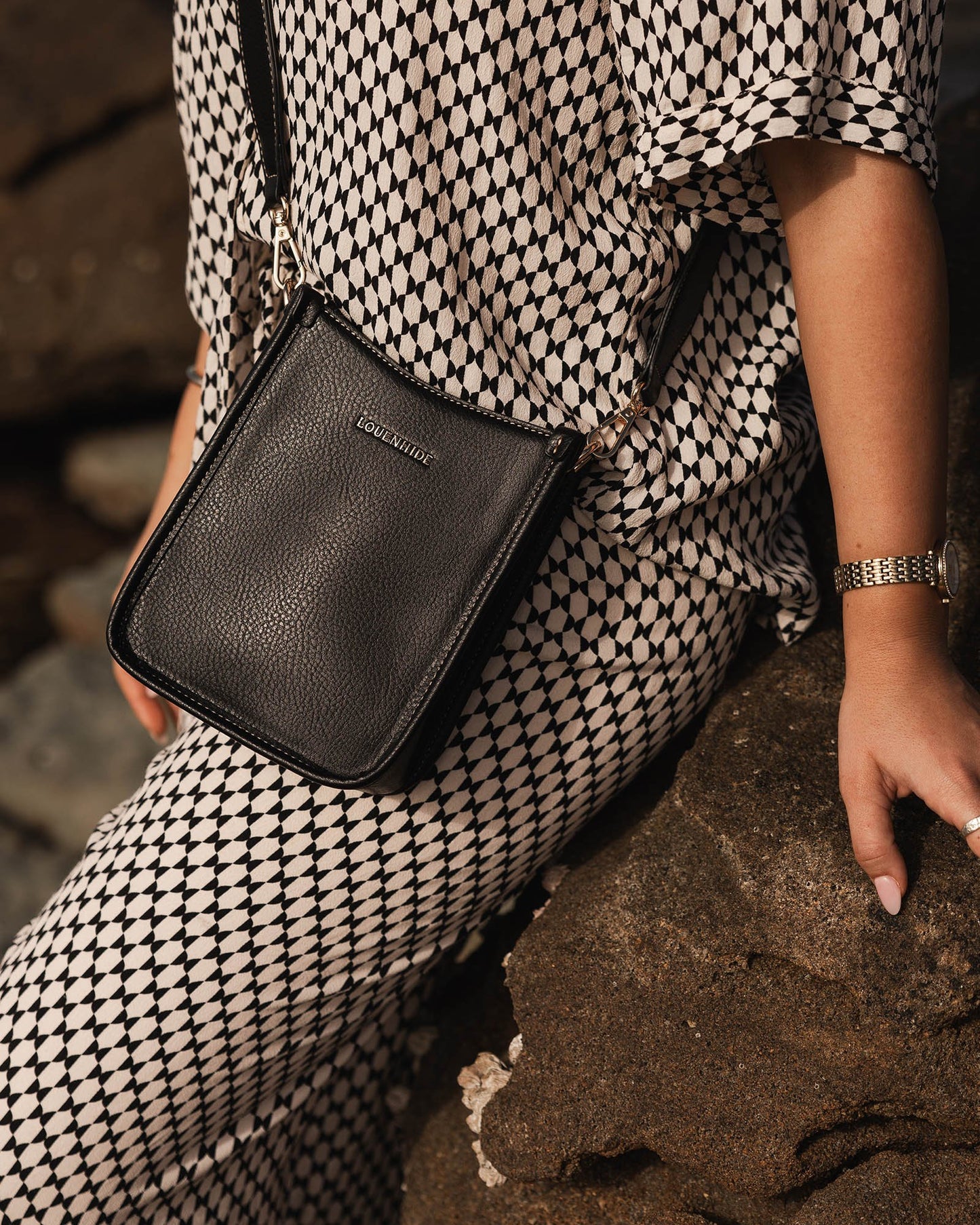 Parker Logo Crossbody Bag