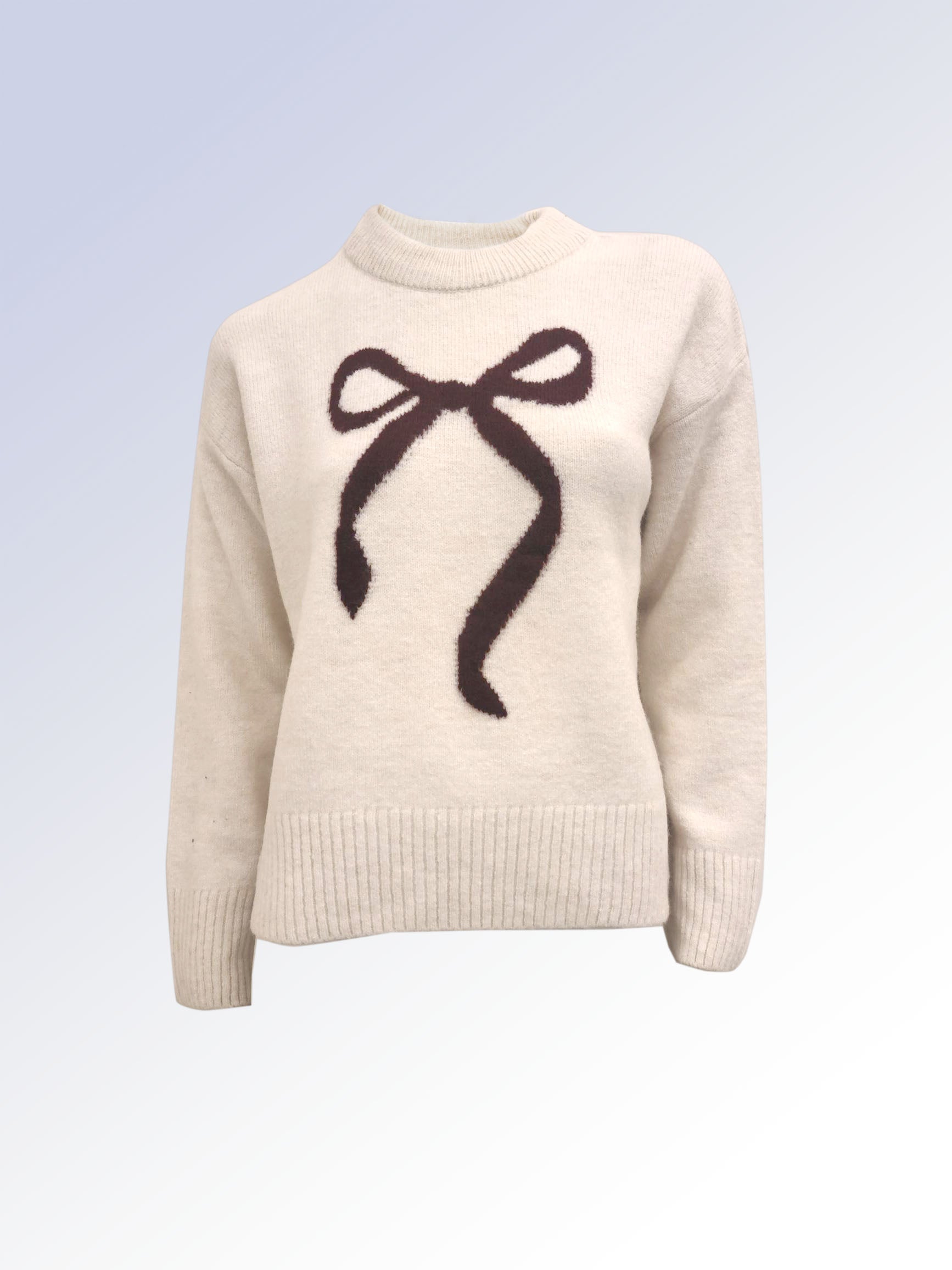 Bow Detail Knit Sweater
