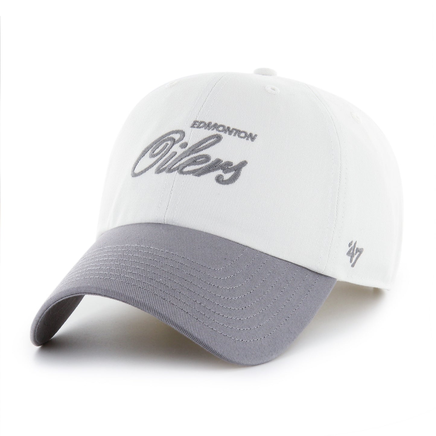 Edmonton Oilers Foundational Two Toned '47 Clean Up Dad Cap