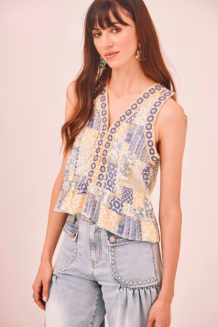 Cropped Tank Vest