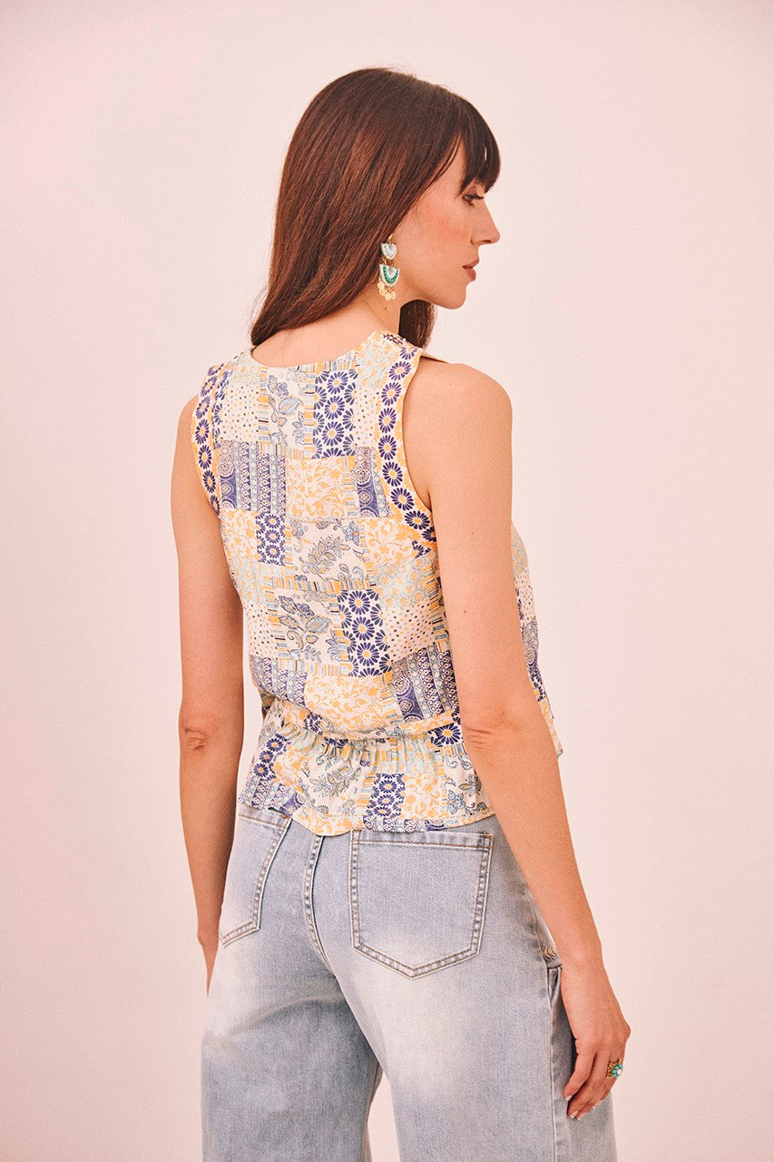 Cropped Tank Vest