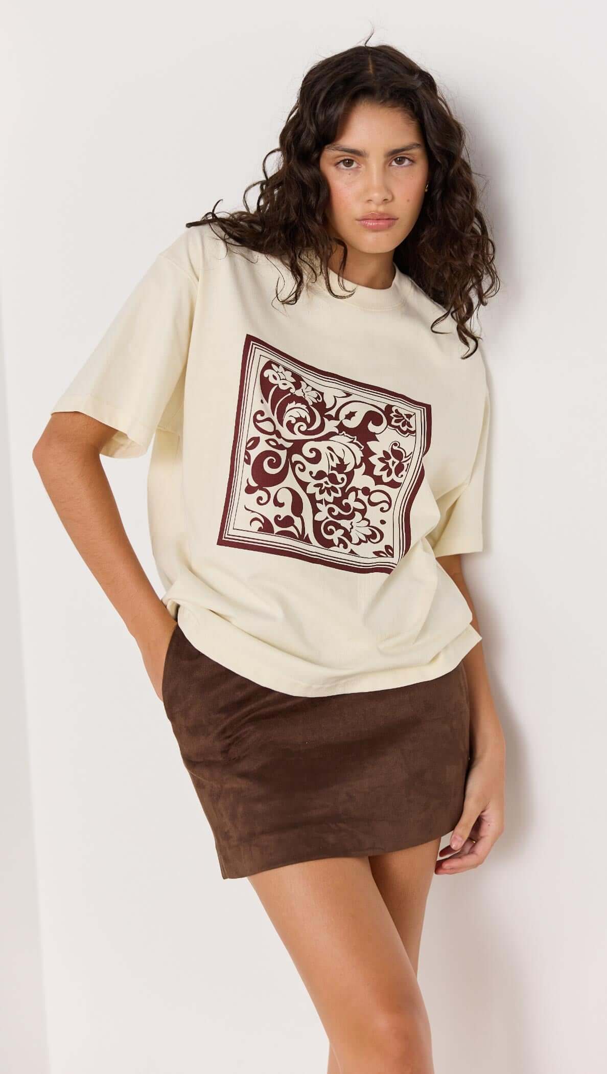 Aston Suede Mini Skirt