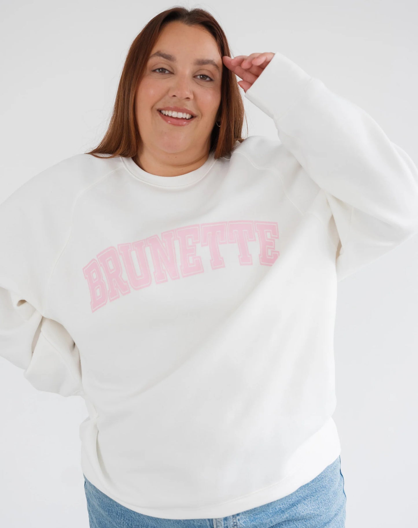 Brunette Varsity Not Your Boyfriend's Crew