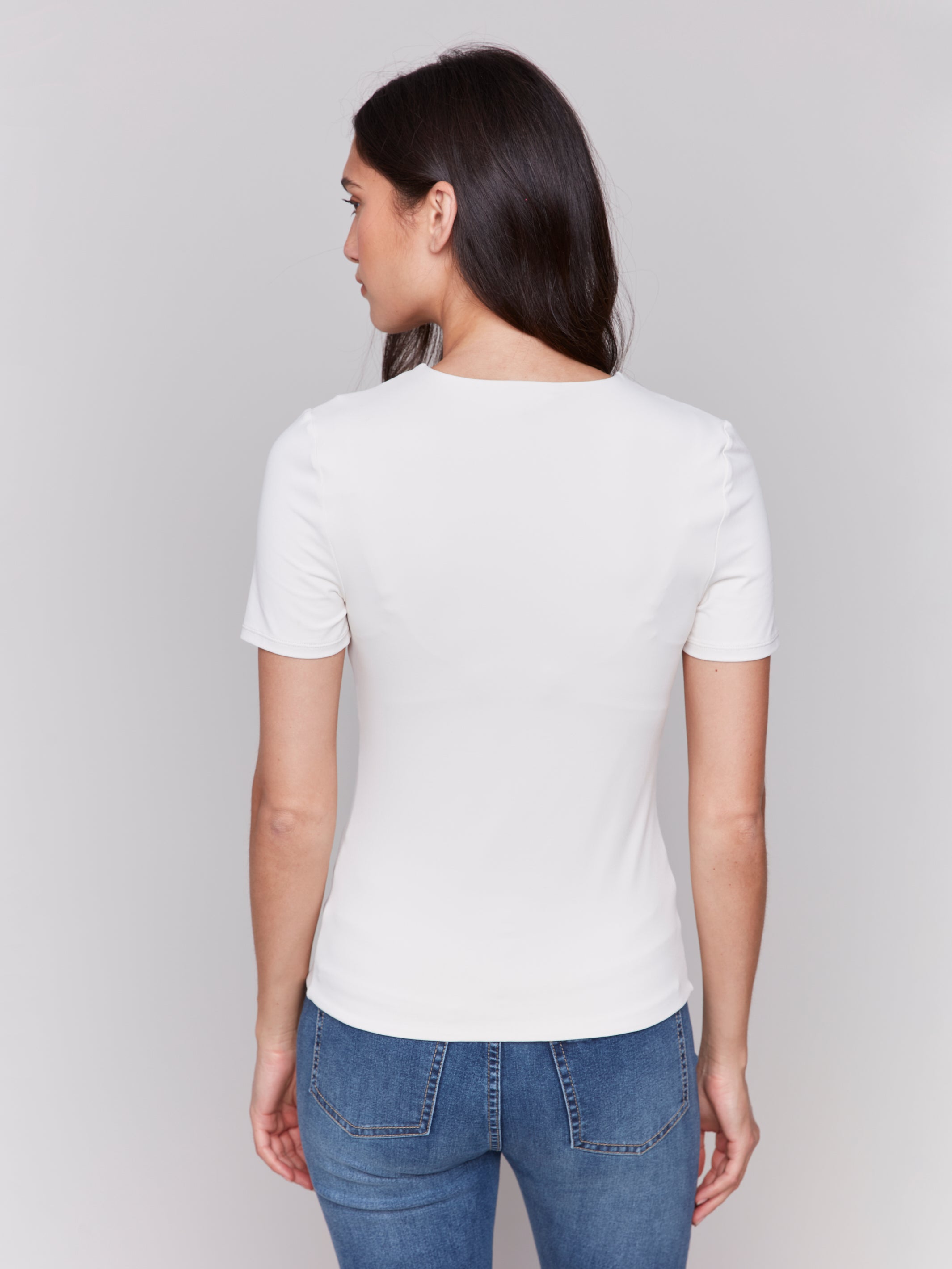 Double Cloth Super Stretch T-Shirt