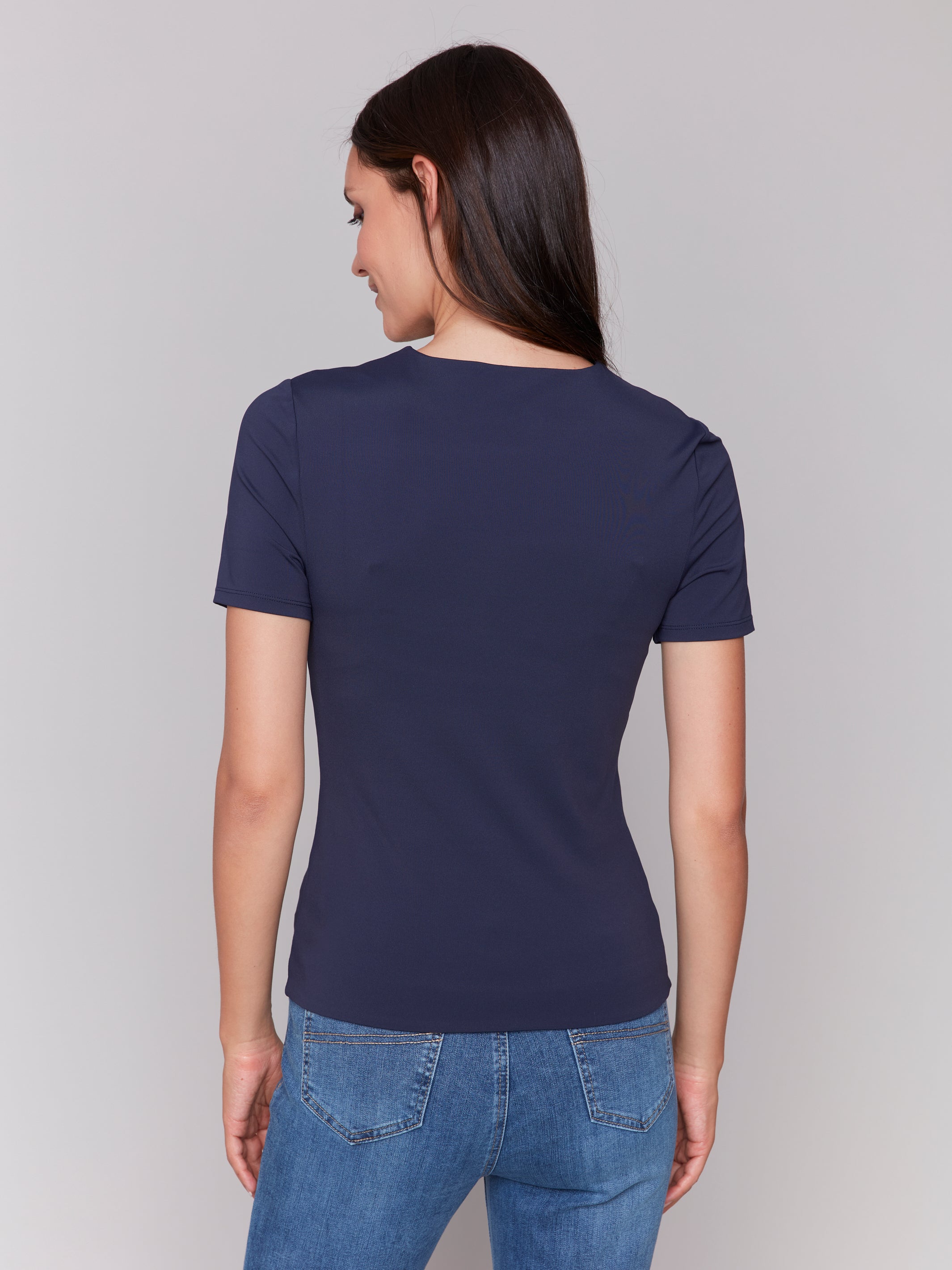 Double Cloth Super Stretch T-Shirt
