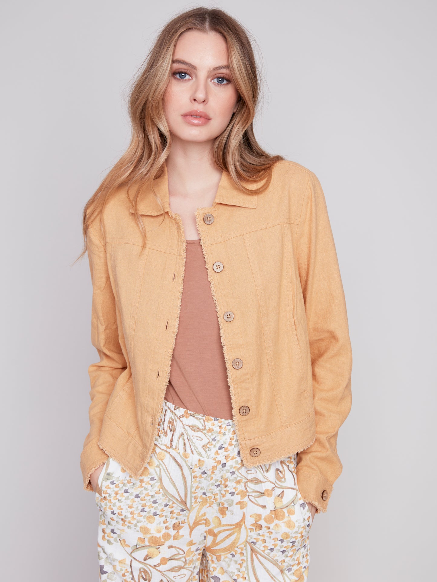 Linen Blend Jacket