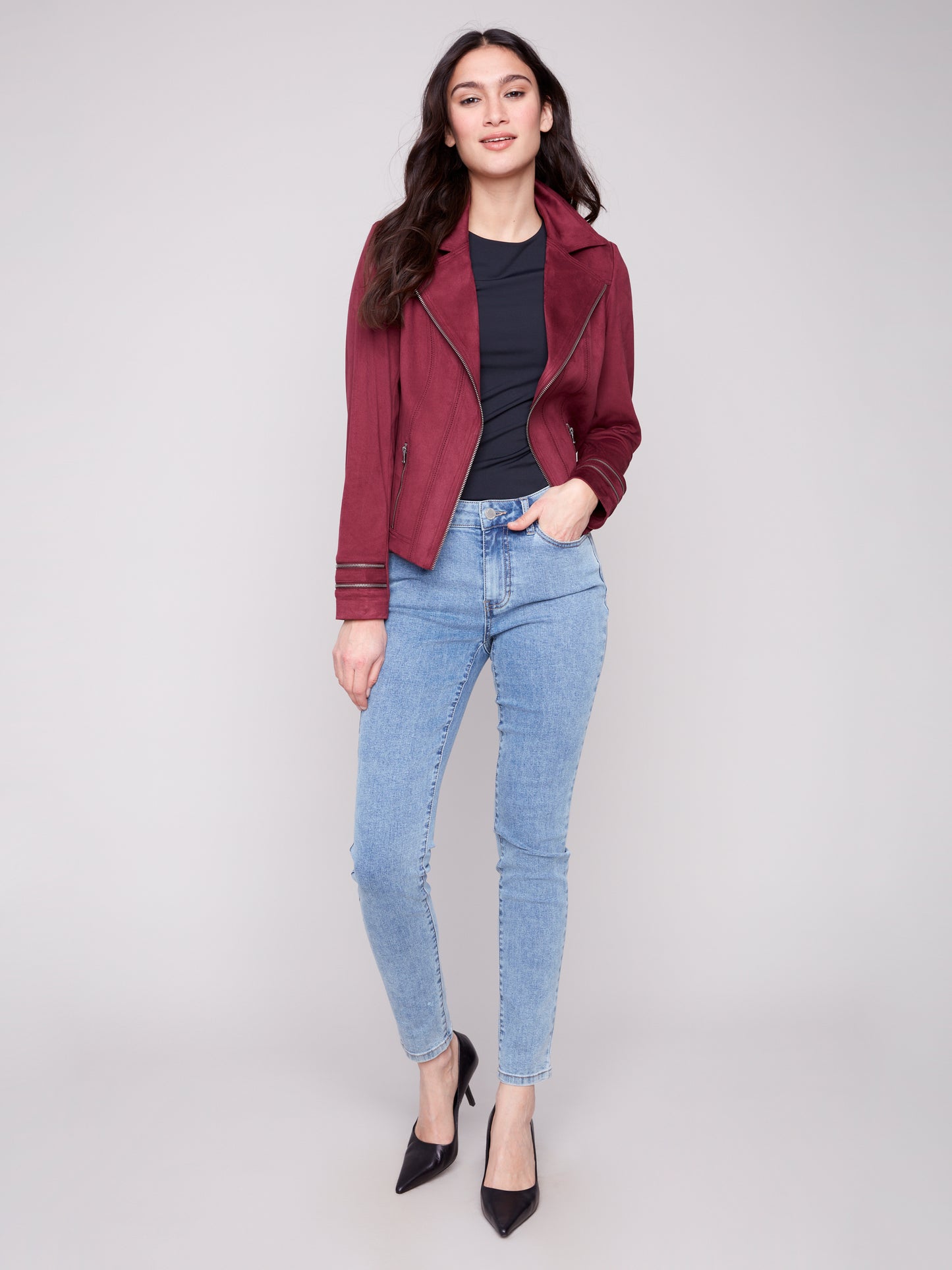 Vintage Faux Suede Jacket