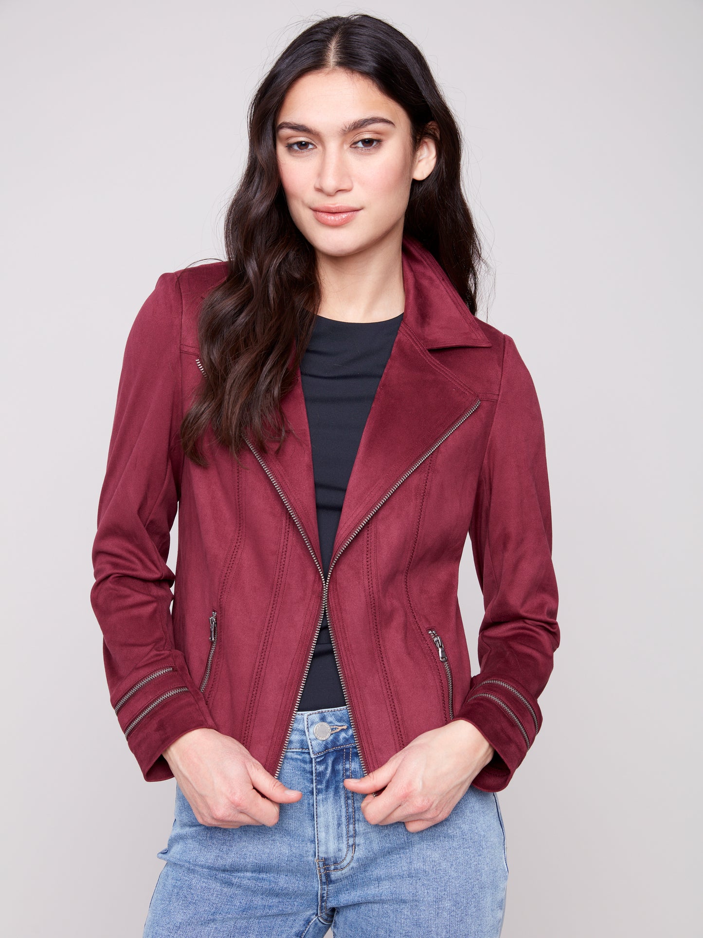 Vintage Faux Suede Jacket