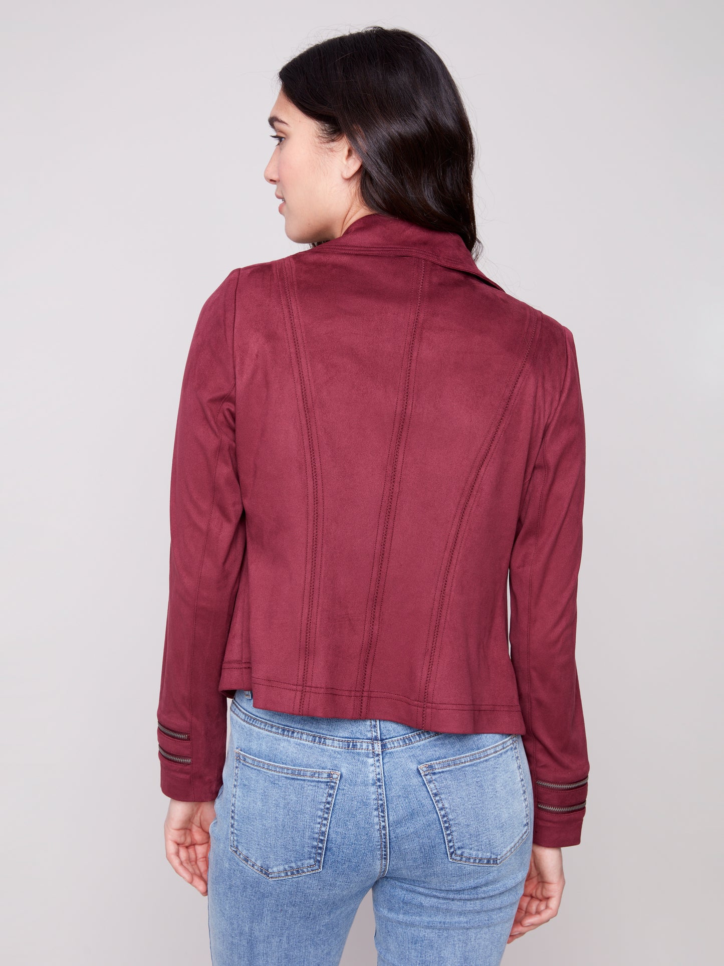 Vintage Faux Suede Jacket